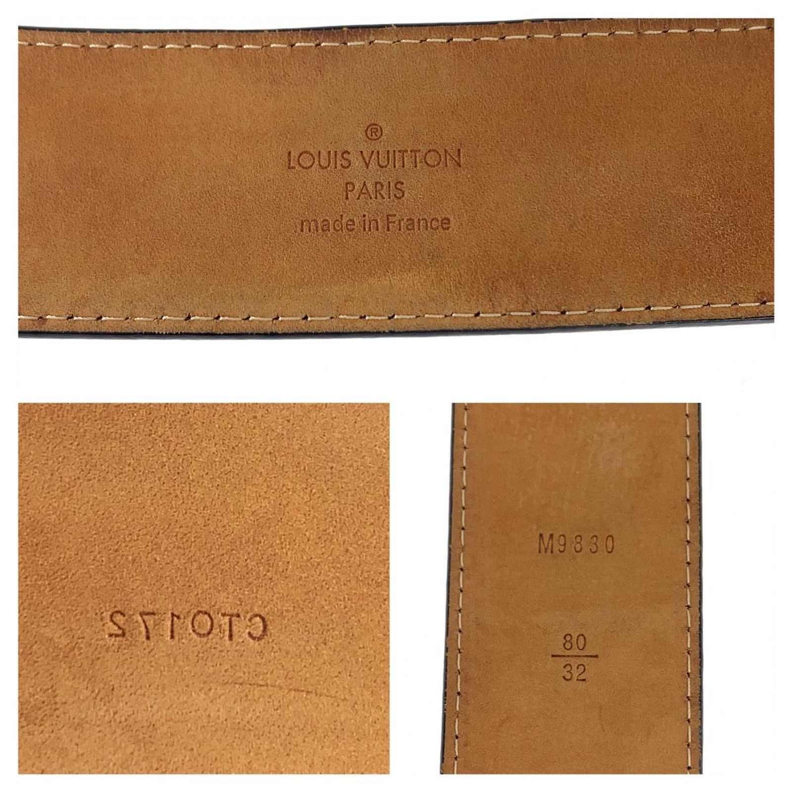 Autre Marque Louis Vuitton Epi Electric Belt M9830 in Very  display picture 1