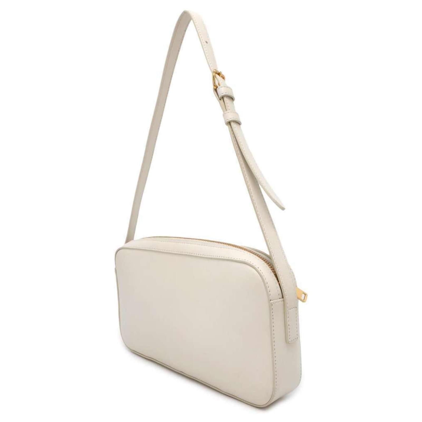Céline Celine Ivory Leather Shoulder Bag Cream ref.1544589 - Joli
