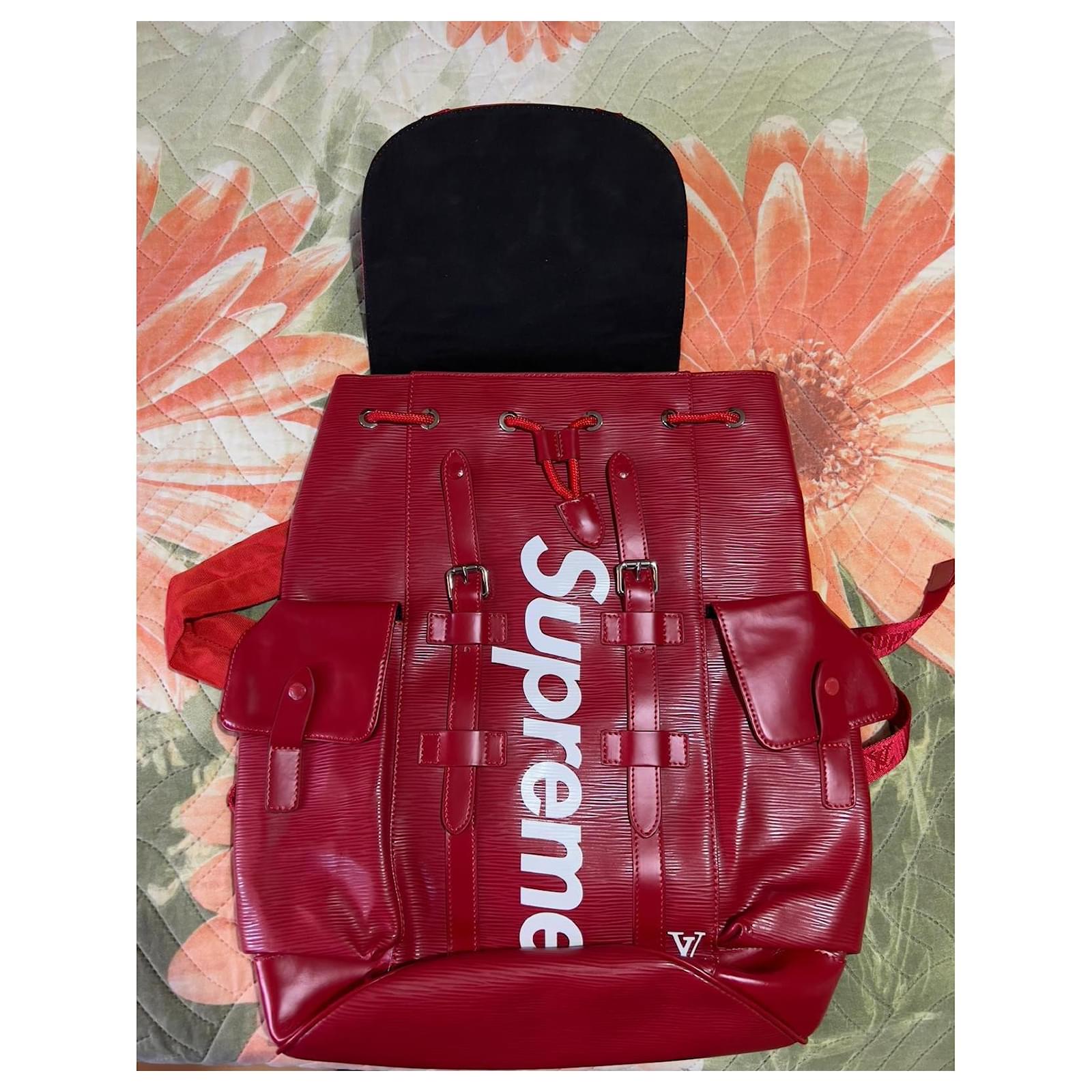 Supreme Louis Vuitton Rucksack Rot Christopher Rucksack Supreme X Louis Vuitton 2018 Rot Exotisches Supreme Louis Vuitton Rucksack Rot Christopher Rucksack Supreme X Louis Vuitton 2018 Rot Exotisches