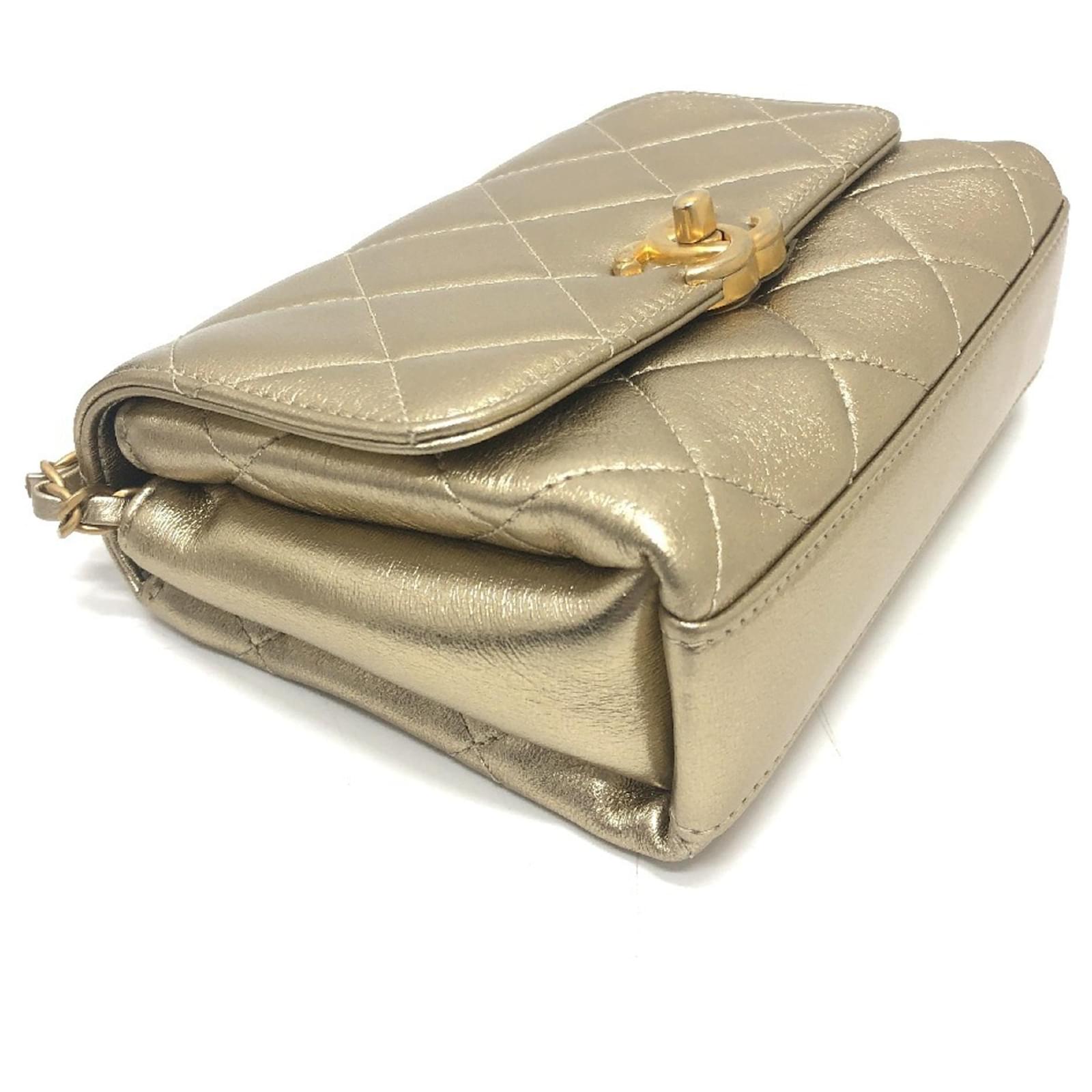 CHANEL MATELASSE COCOMARK ラムスキン CHANEL MATELASSE COCOMARK ラムスキン Pre-Owned Chanel