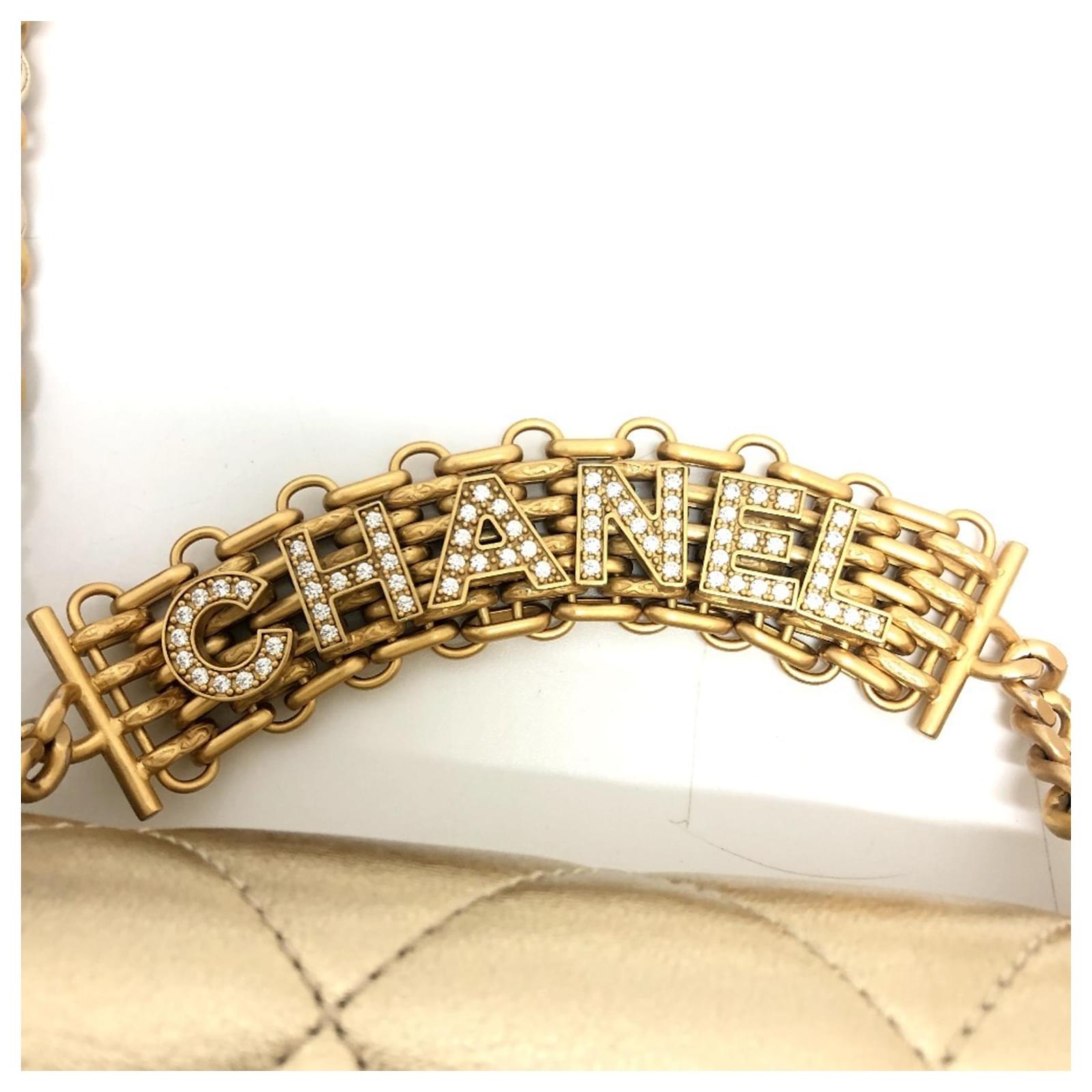 CHANEL MATELASSE COCOMARK ラムスキン CHANEL Chanel Matelasse Coco Mark Shoulder Bag Lambskin