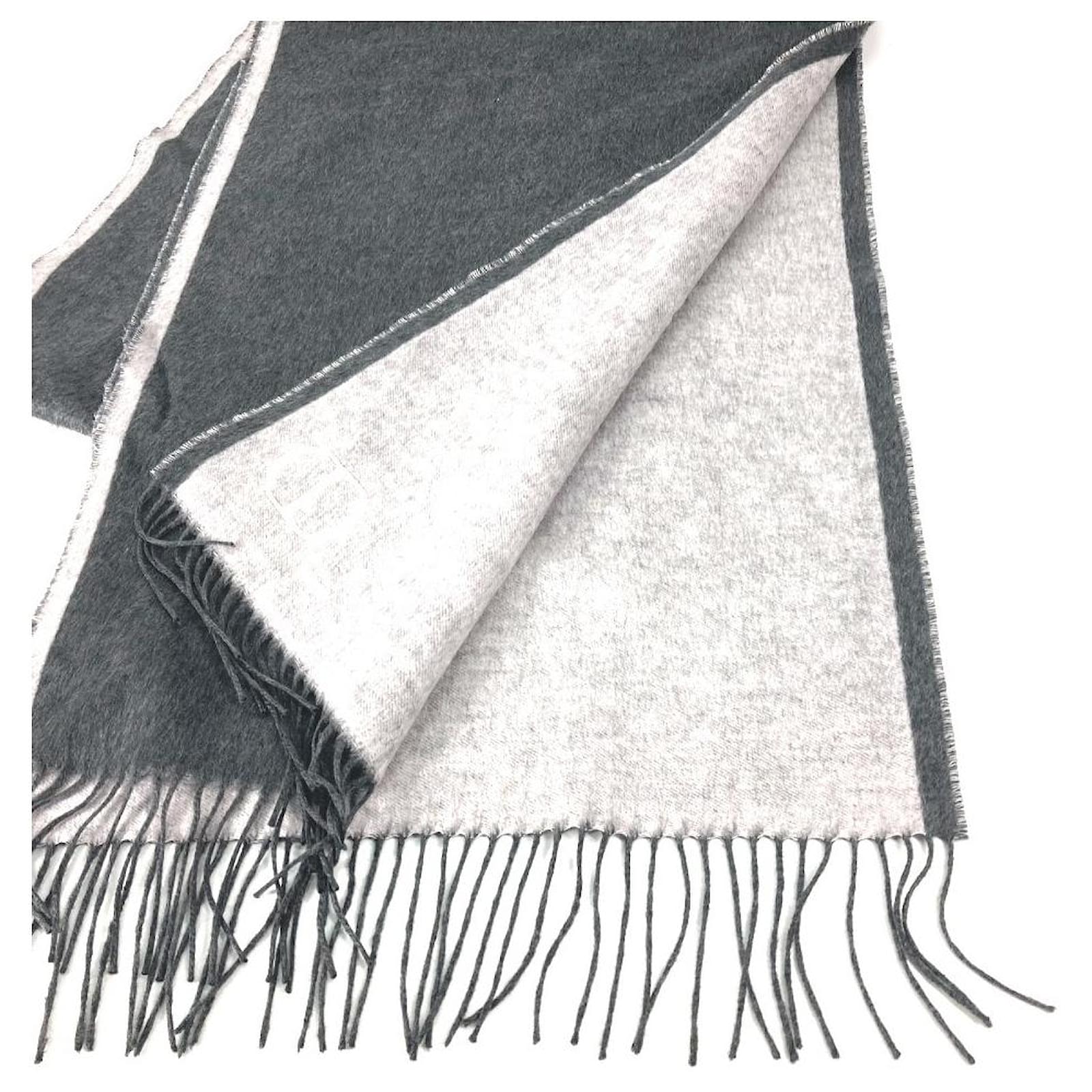 Christian Dior Silk Stole in Gray and Pink Brown ref.JC1551850