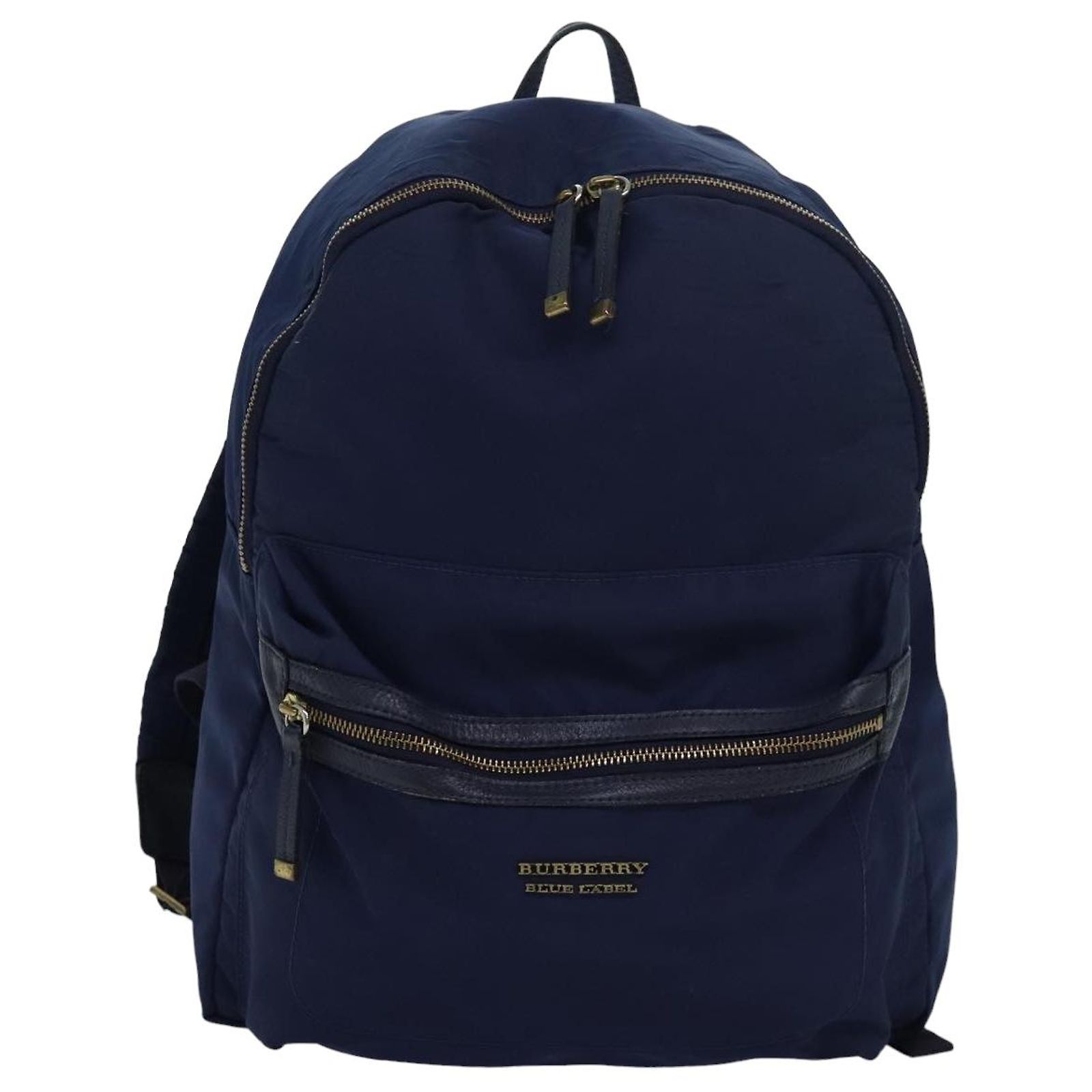 BURBERRY Blue Label Backpack Nylon Navy Auth bs16122 Navy  display picture 2