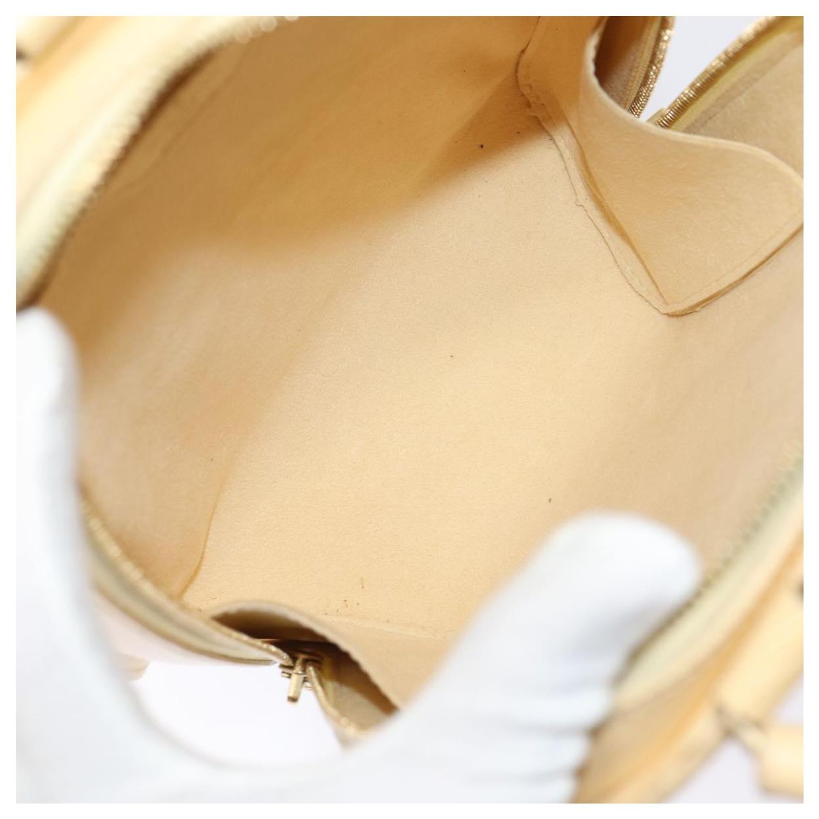 LOUIS VUITTON Epi Mabillon Backpack Vanilla M5223A LV Auth 148764 LOUIS VUITTON Epi Mabillon Backpack Brown M52233 LV Auth  main image 2