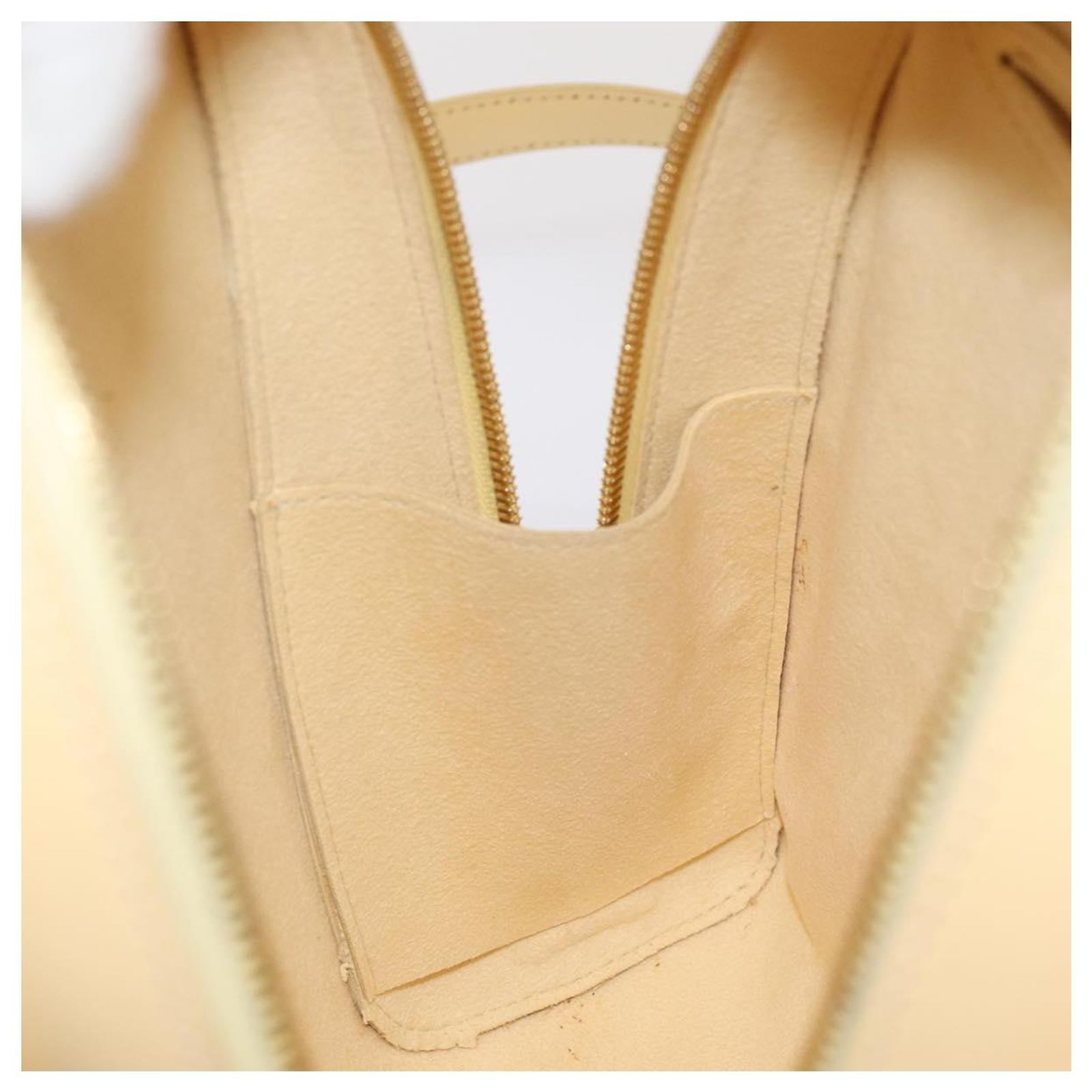 LOUIS VUITTON Epi Mabillon Backpack Vanilla M5223A LV Auth 