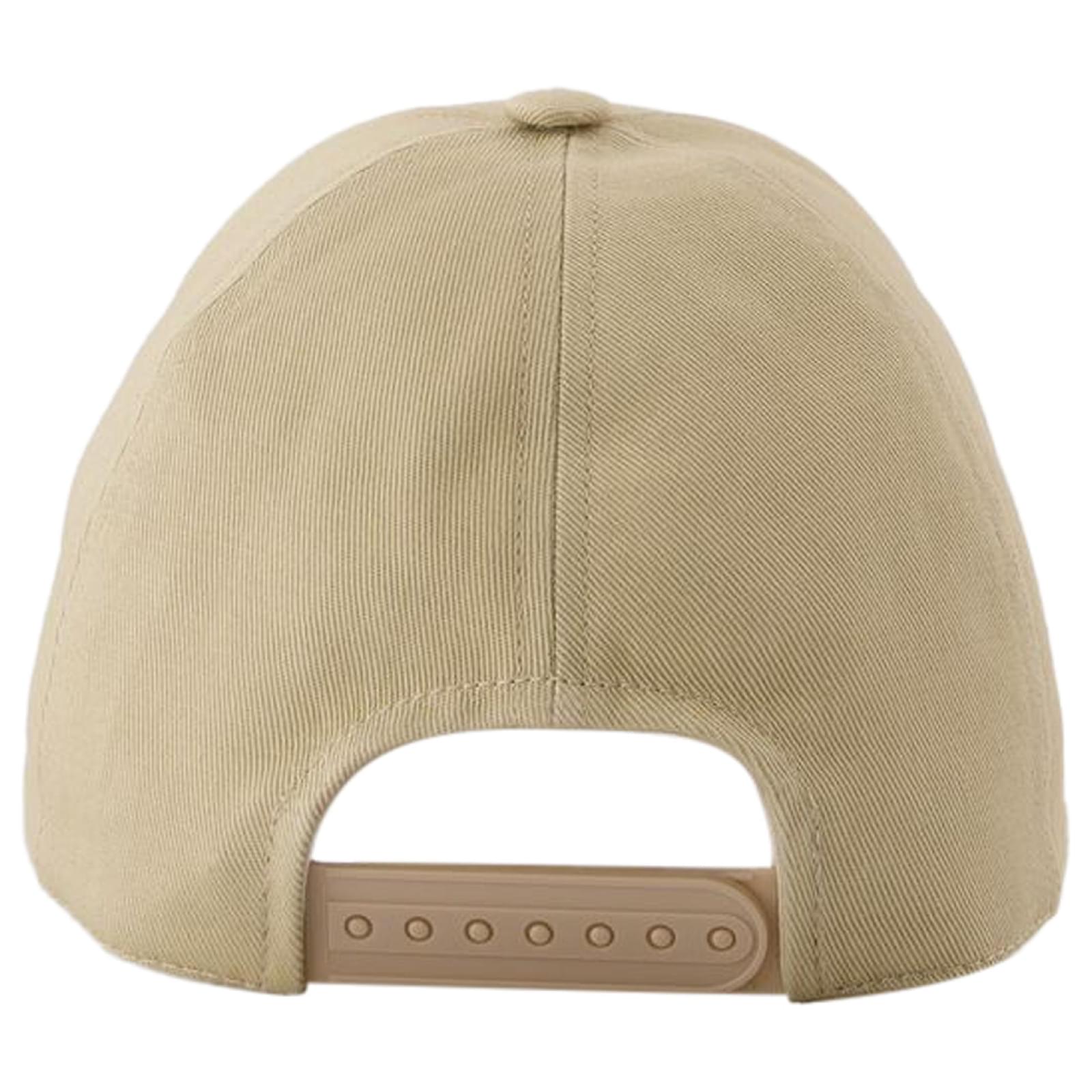 Signature Cap - Courreges - Cotton - Beige Brown ref.1553784
