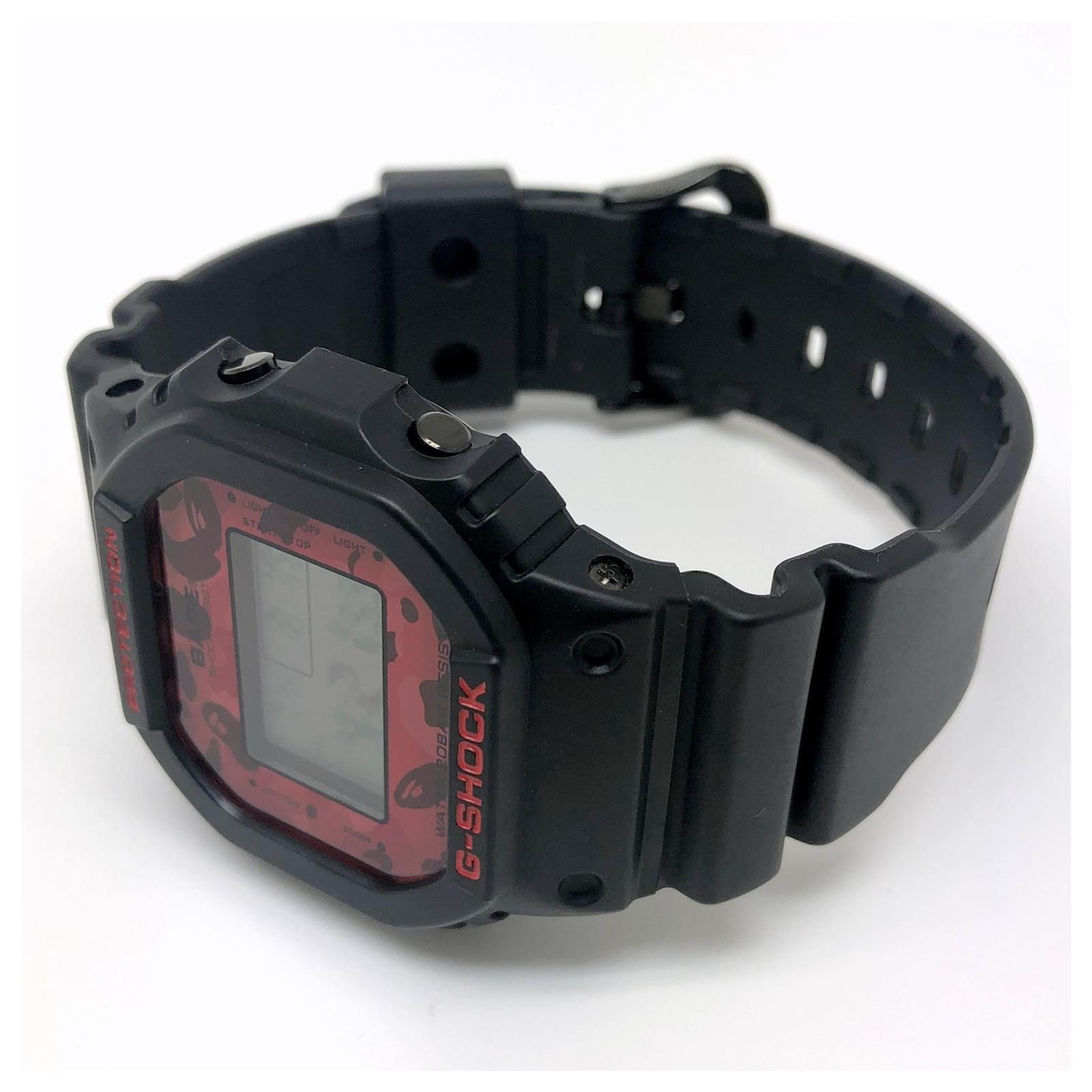 Autre Marque Casio G-SHOCK DW-5600VT A BATHING APE Limited