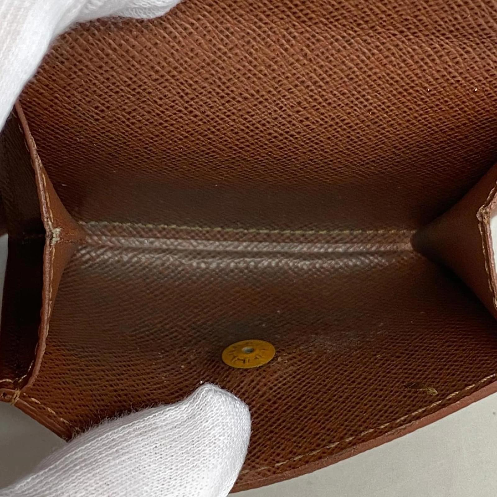 Louis Vuitton Monogram Portefeuille Marco NM Wallet Brown ref