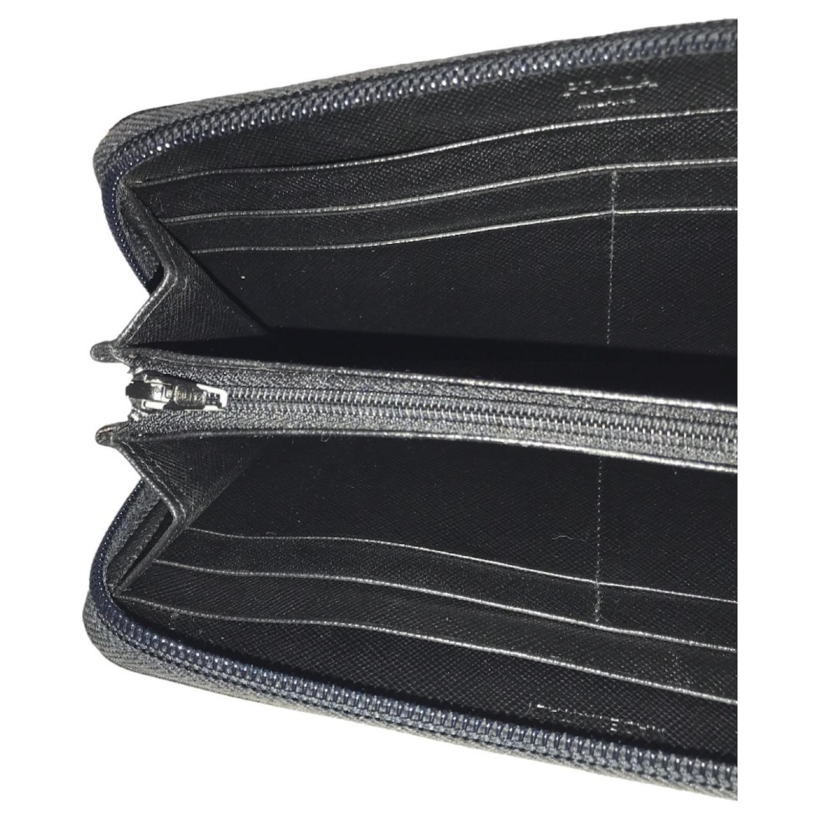 プラダZIPウォレット PRADA】VIPセール Zip Compact Wallet ジップコンパクト財布