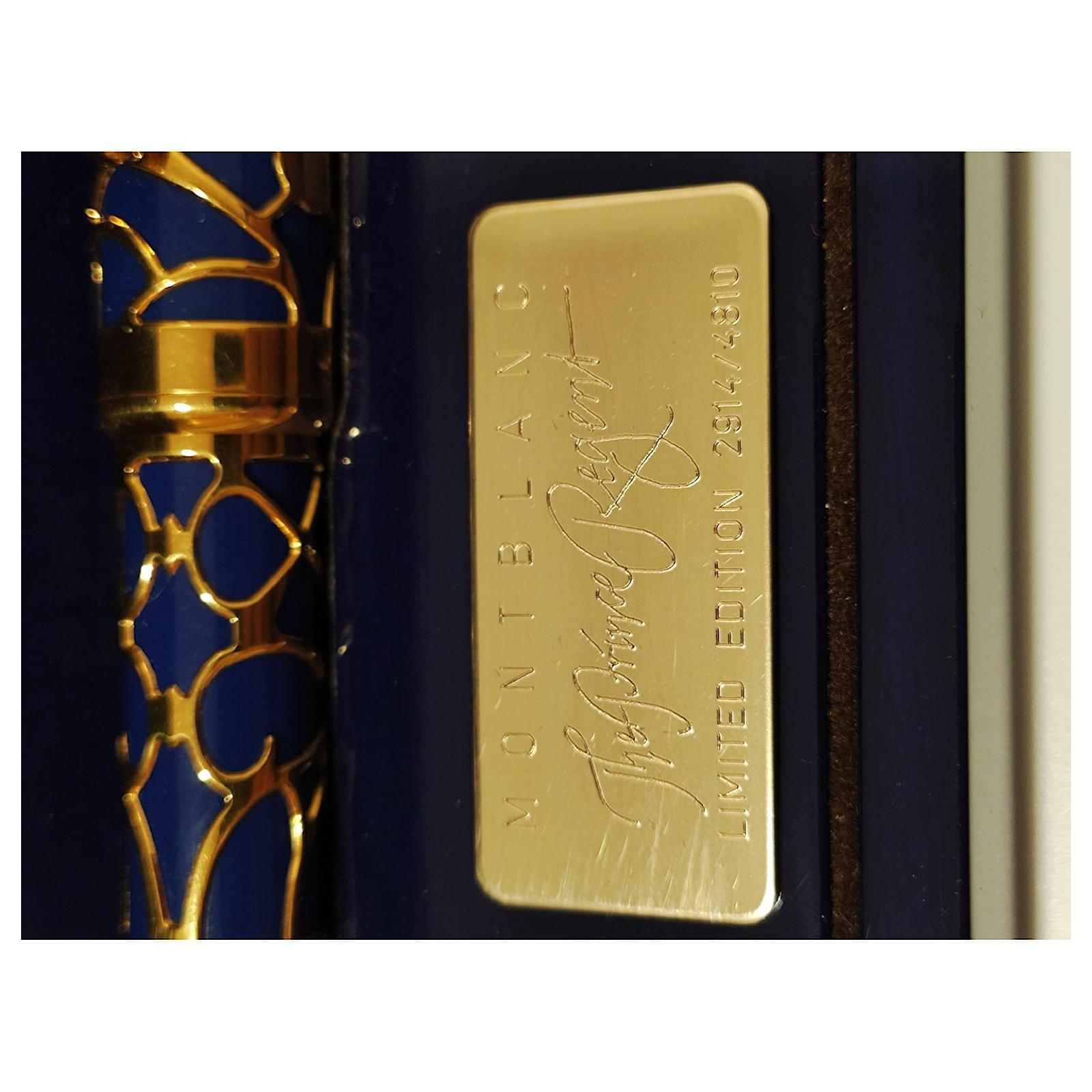 Montblanc Prince Regent Blue Gold-plated ref.JC1556985 (Sold