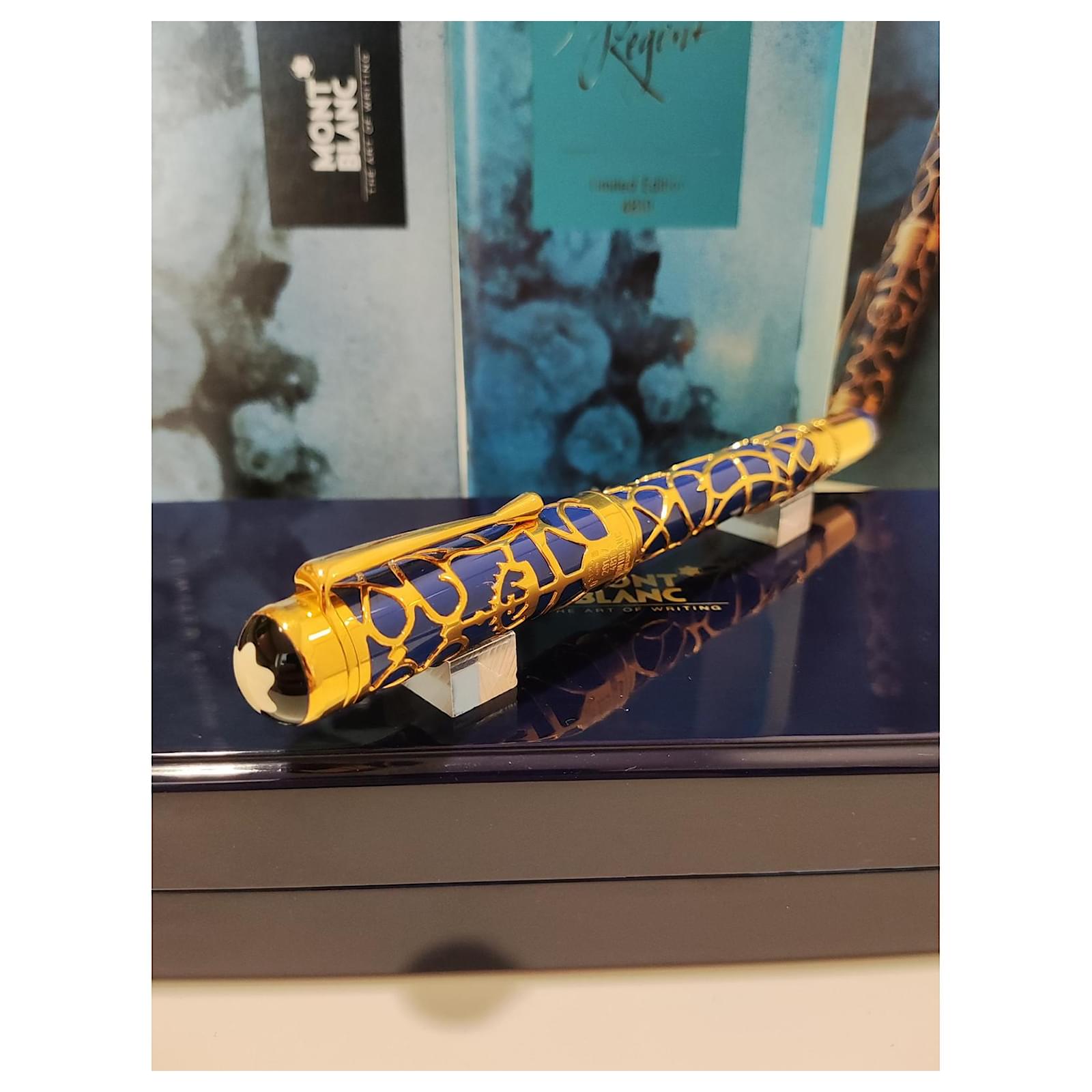 Montblanc Prince Regent Blue Gold-plated ref.JC1556985 (Sold