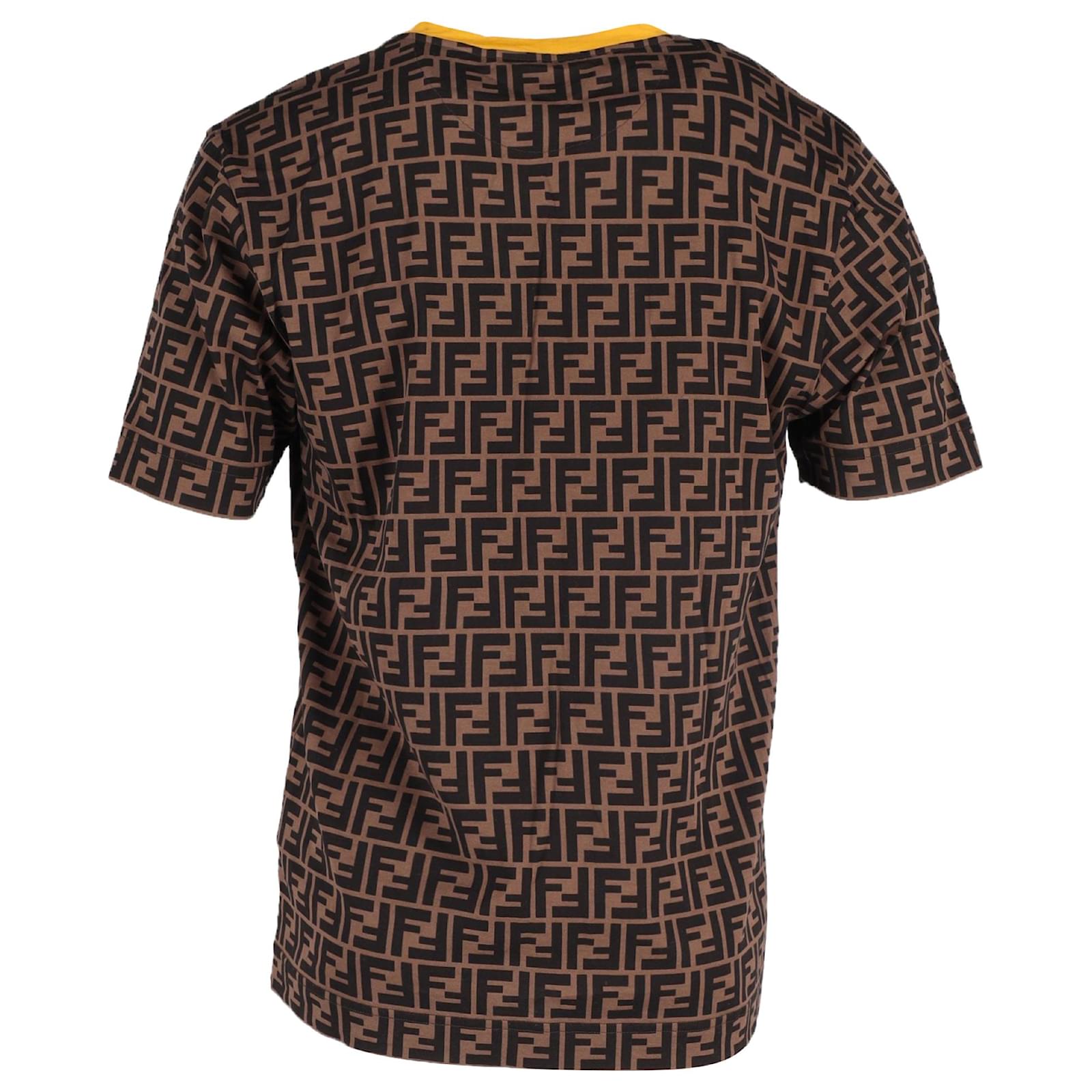 FENDI FFロゴ総柄ニットTシャツ 楽天市場】FENDI フェンディ FF LOGO T-SHIRT/総柄 FFロゴ T