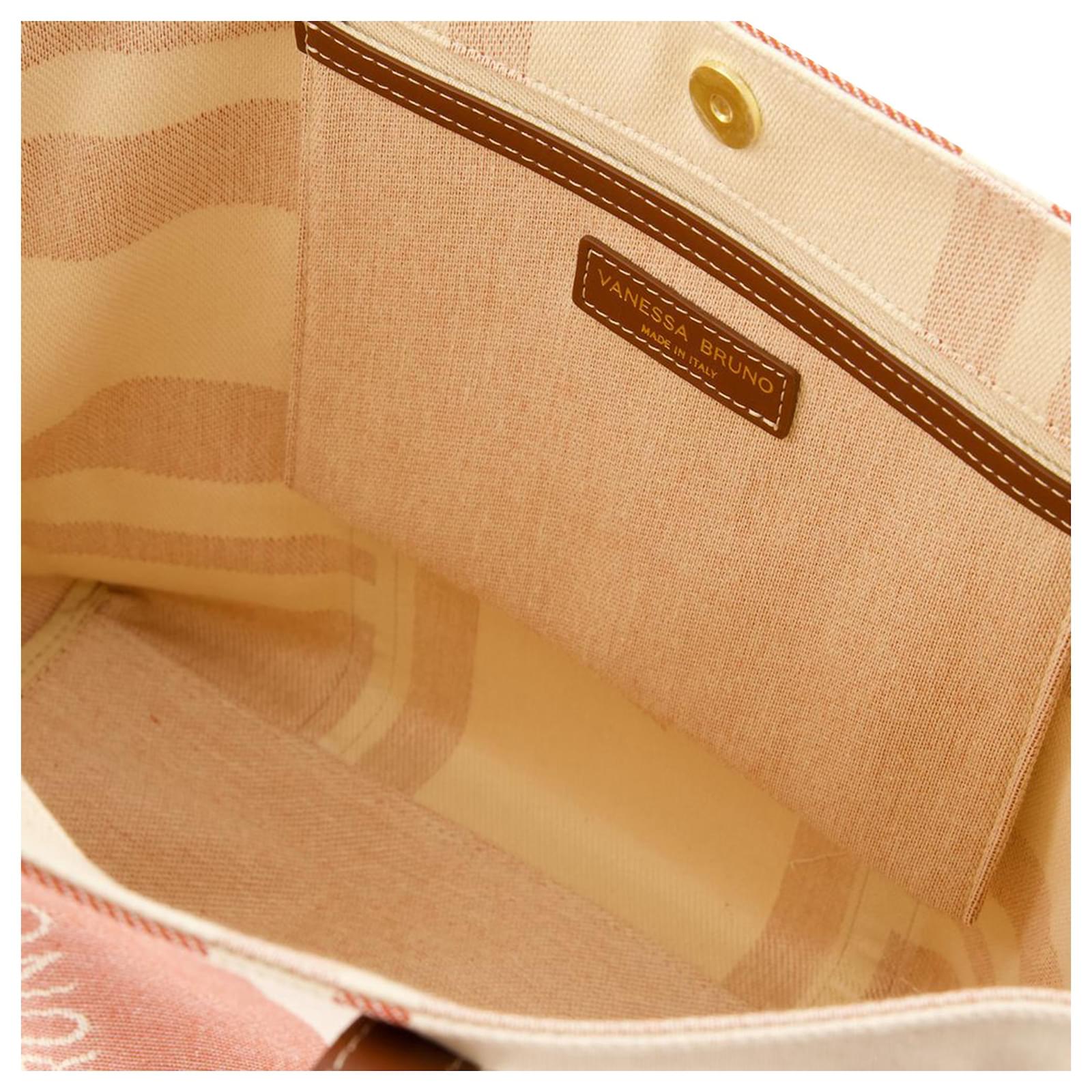 トートバッグ Gm Shopper Bag - Vanessa Bruno - Leather - Brown 04W001865A.1746620807.jpg