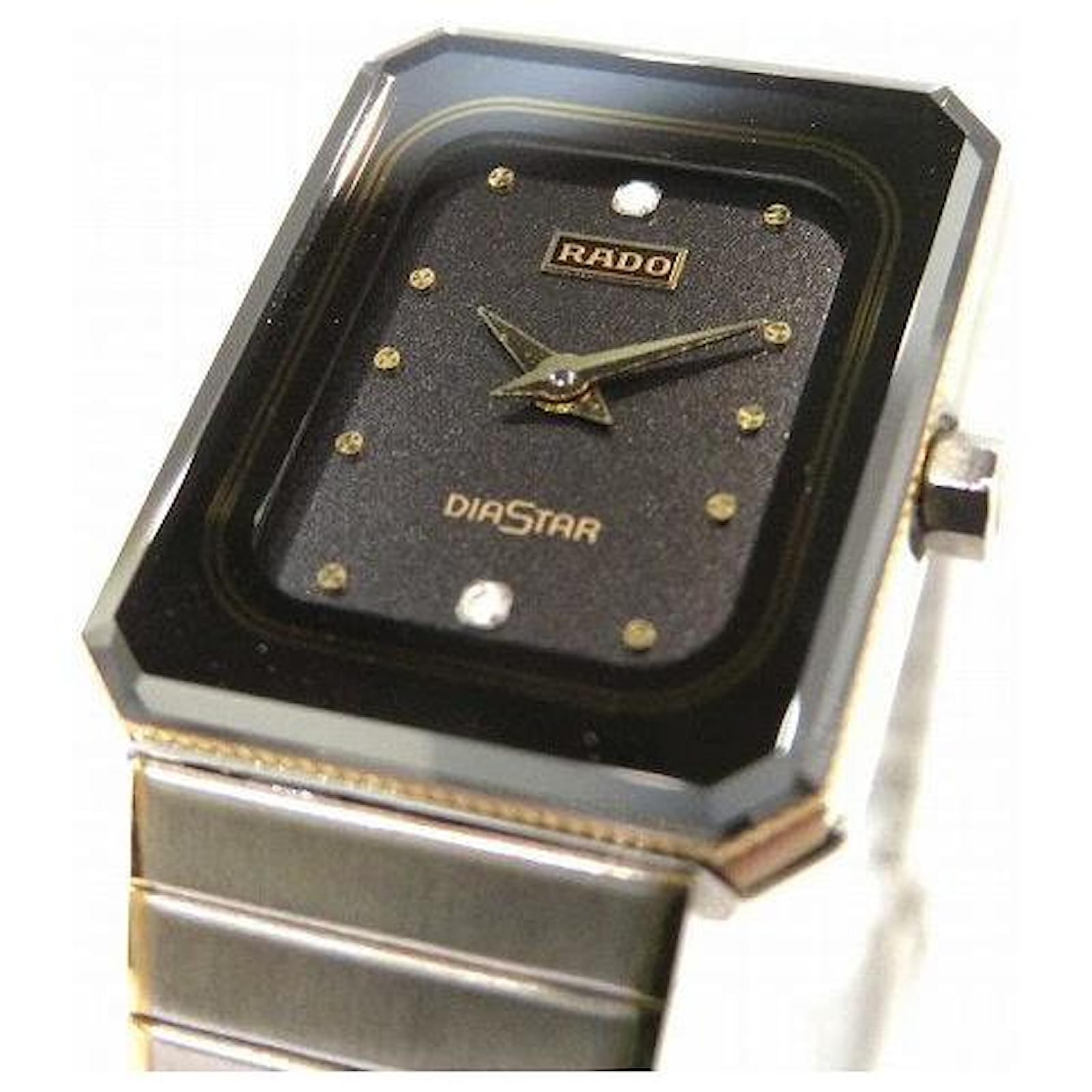 ✨RADO✨DIASTAR✨スクエア✨クォーツ✨V2200✨腕時計✨ Autre Marque Retro quartz watch, Rado DiaStar V2200 ref