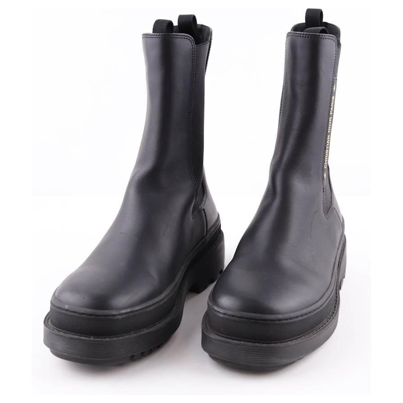 Dior Boots en cuir Noir Joli Closet