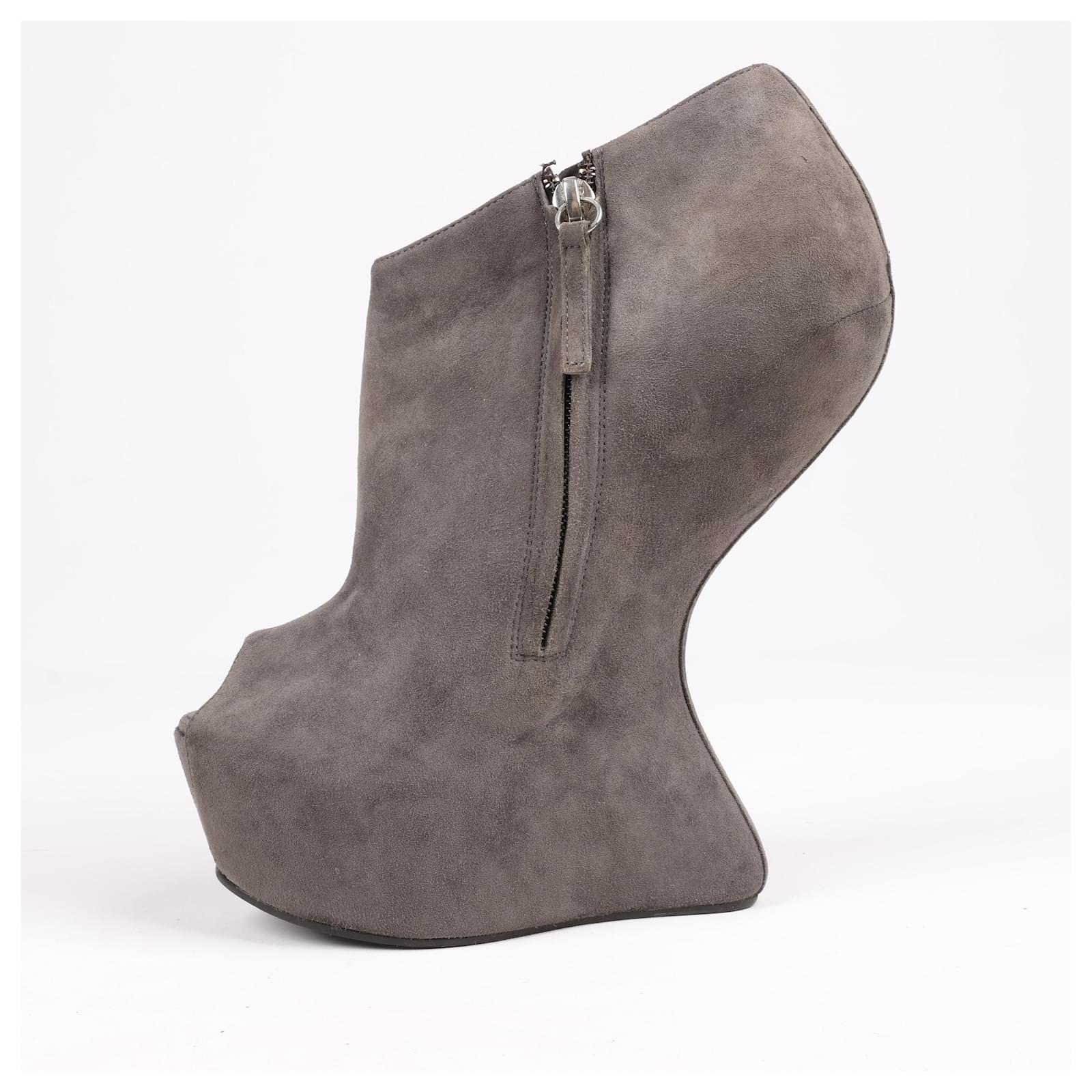 Giuseppe zanotti suede platform boots hotsell