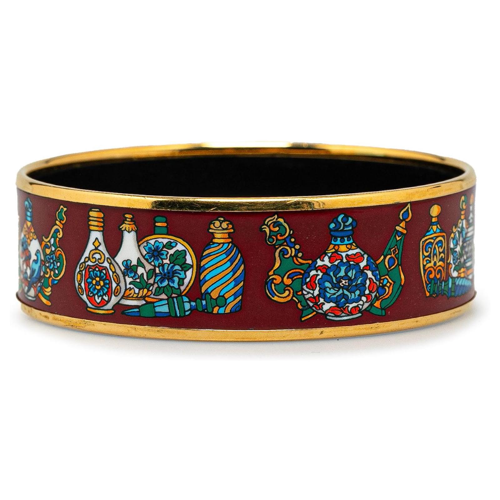 Bracelets Rigides Equestre, Cheval - Argent, Plaqué Or et Or