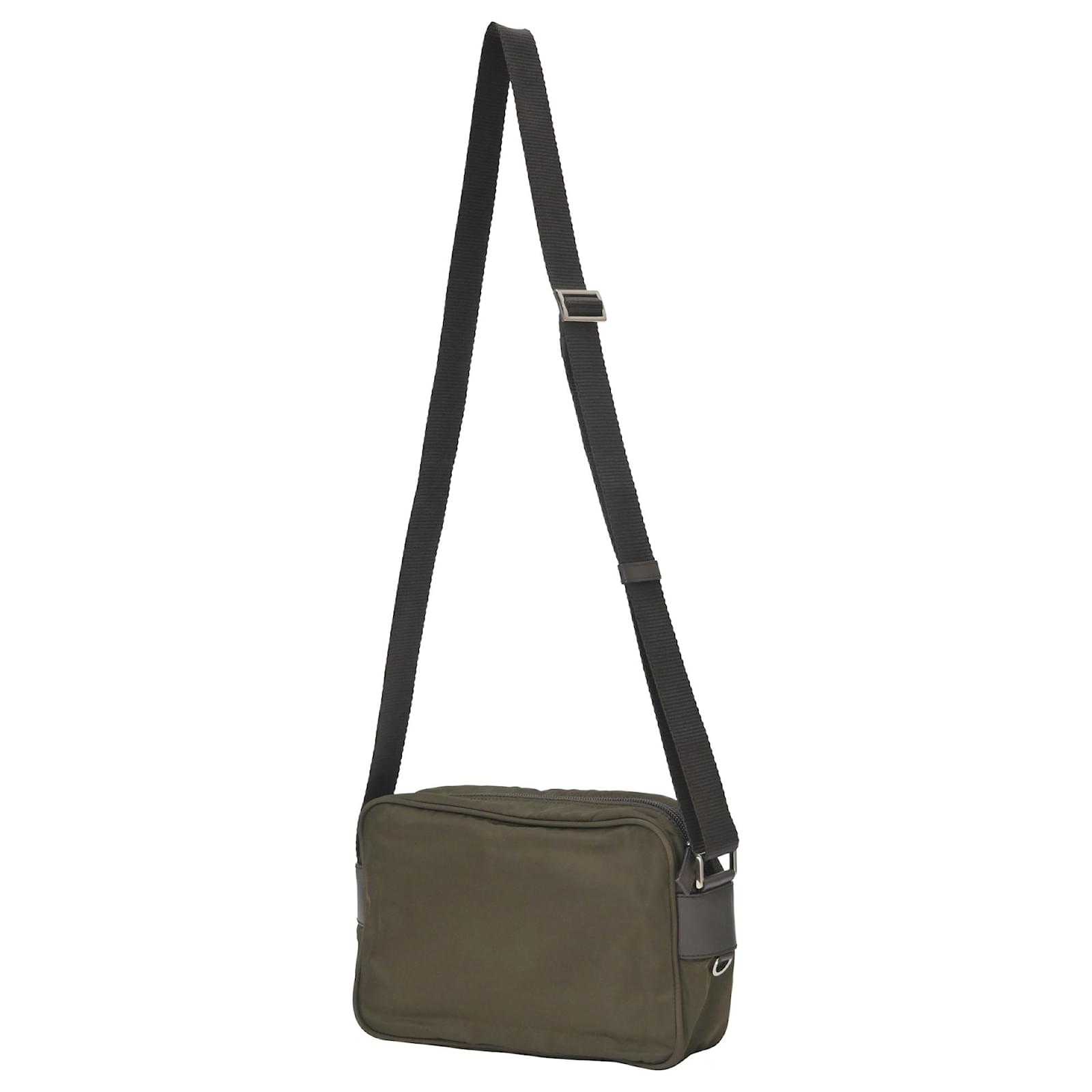 ショルダーバッグ PRADA OLIVE GREEN RE-NYLON CROSSBODY BAG 29614178_58734760_600.jpg