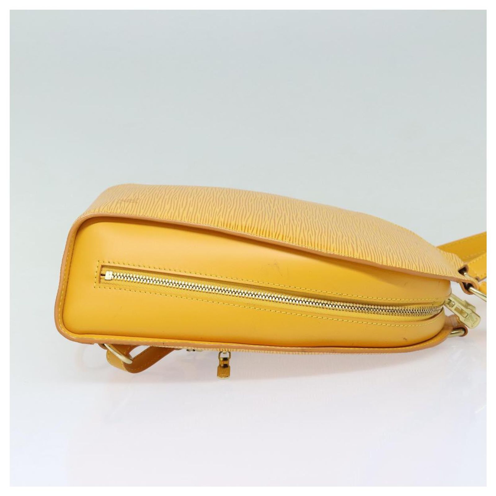 LOUIS VUITTON Epi Mabillon Backpack Yellow M52239 LV Auth  display picture 2