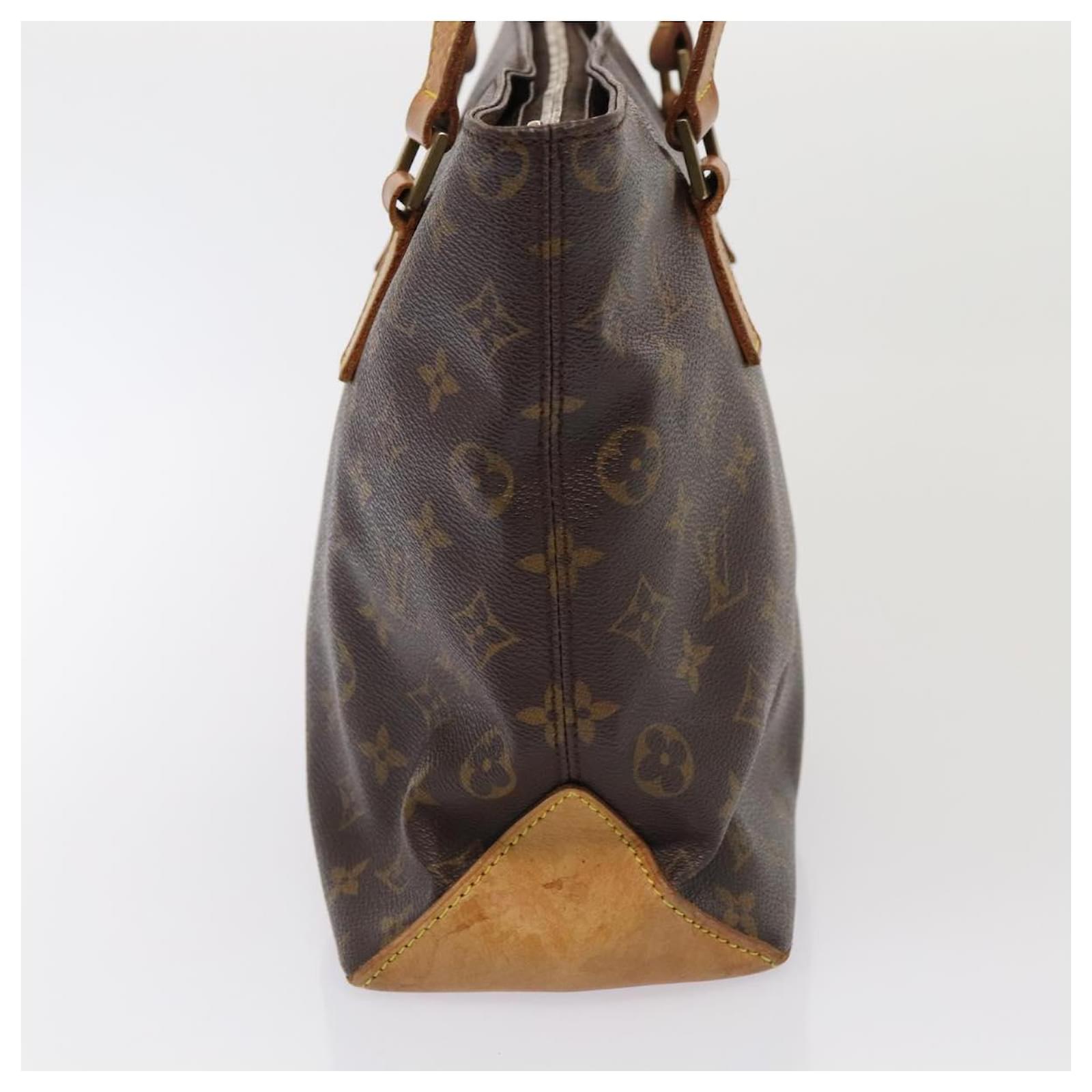 LOUIS VUITTON Monogram Cabas Piano Tote Bag M51148 LV Auth 84280