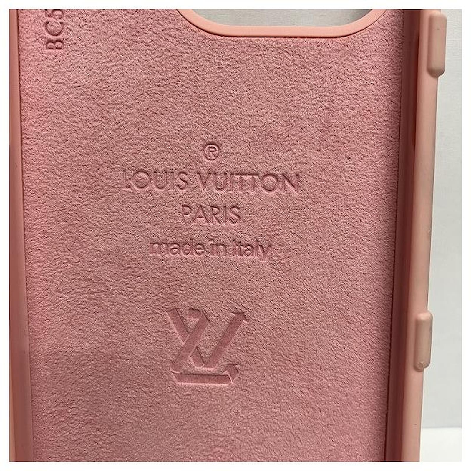 Louis Vuitton Monogram iPhone 14 Pro Case M82082 Pink Plastic ref
