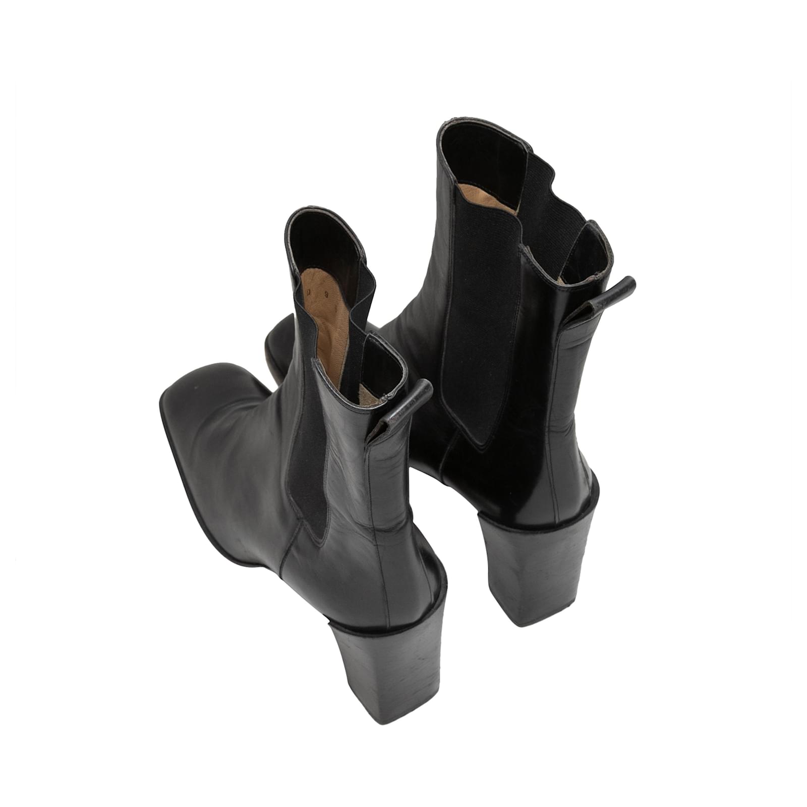 靴 90s gucci archive square toe heal boots 90s gucci archive square toe heal boots