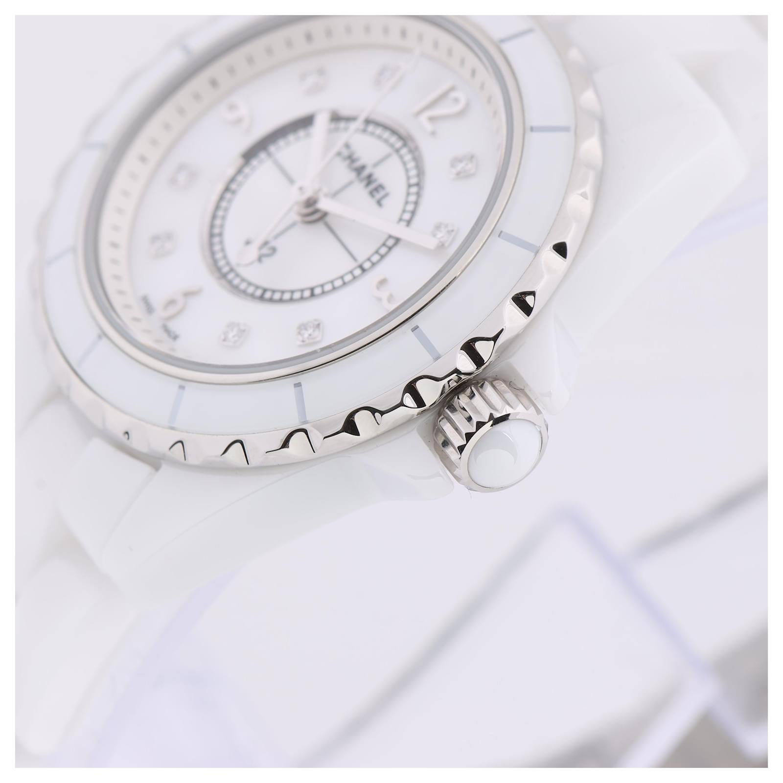 Chanel J12 H2570 SVB24886 SS×CE QZ Shell-Face 29mm Watch Ceramic