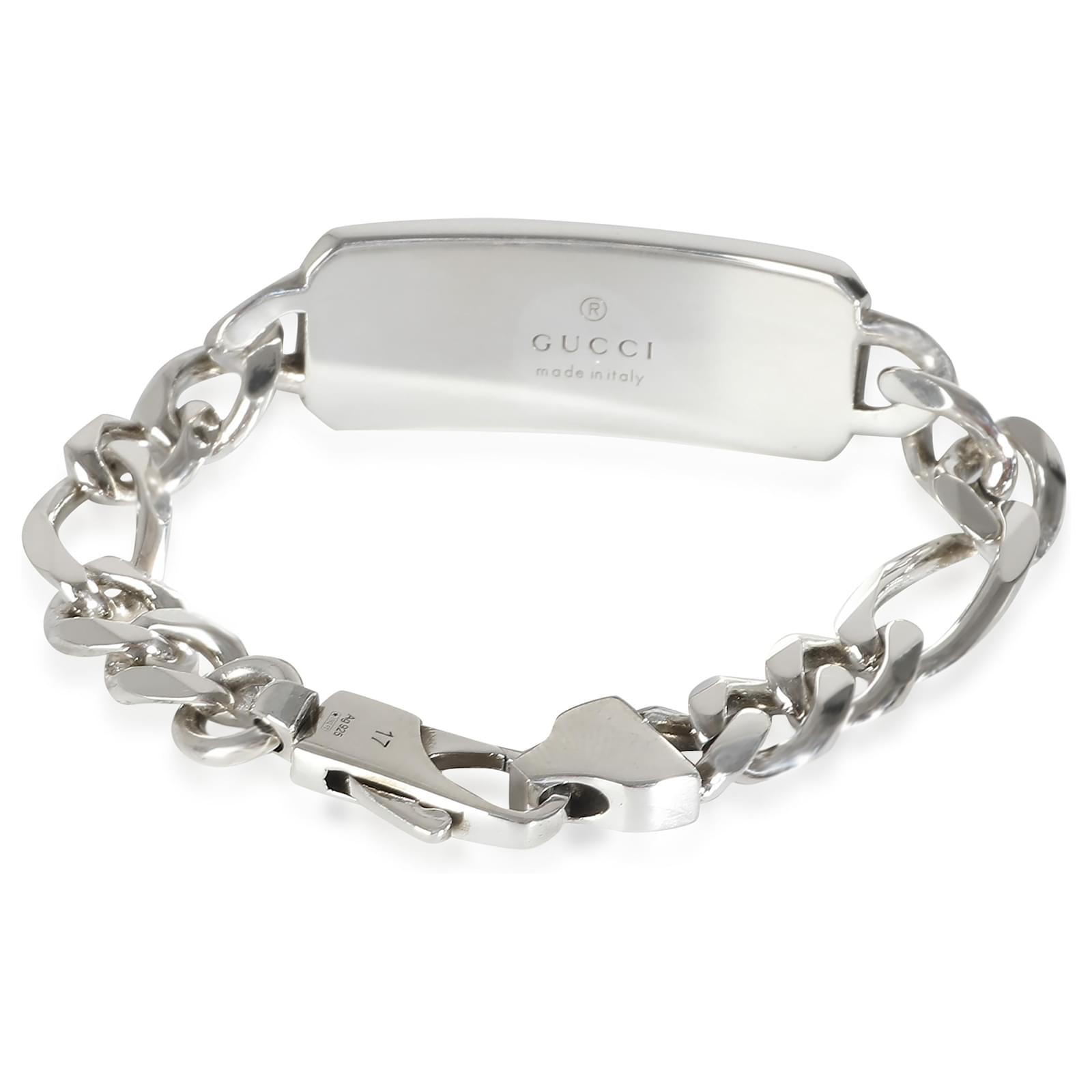 GUCCI (グッチ) GG Bee Engraved Bracelet Gucci GG and Bee Engraved Cuff Bracelet