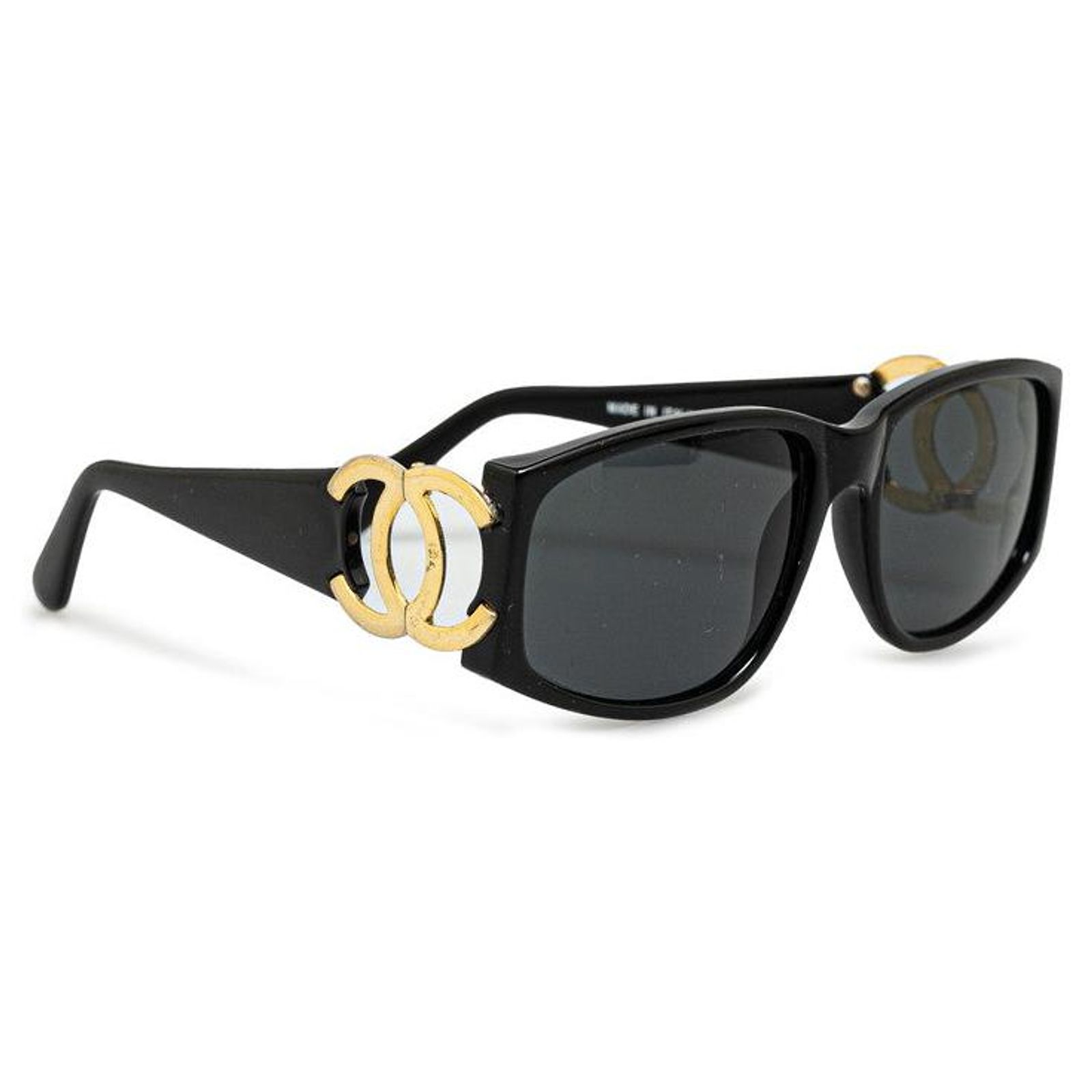 Autre Marque Chanel Coco Mark Sunglasses 02461 91235 Black 