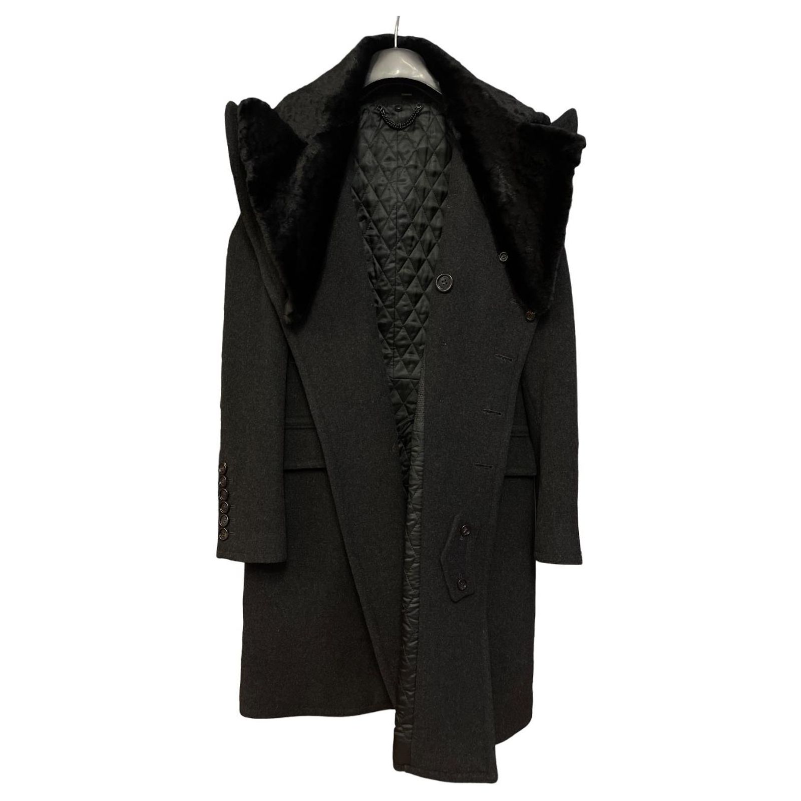 Burberry Prorsum Pre Fall 2011 Coat by Christopher Bailey. Dark
