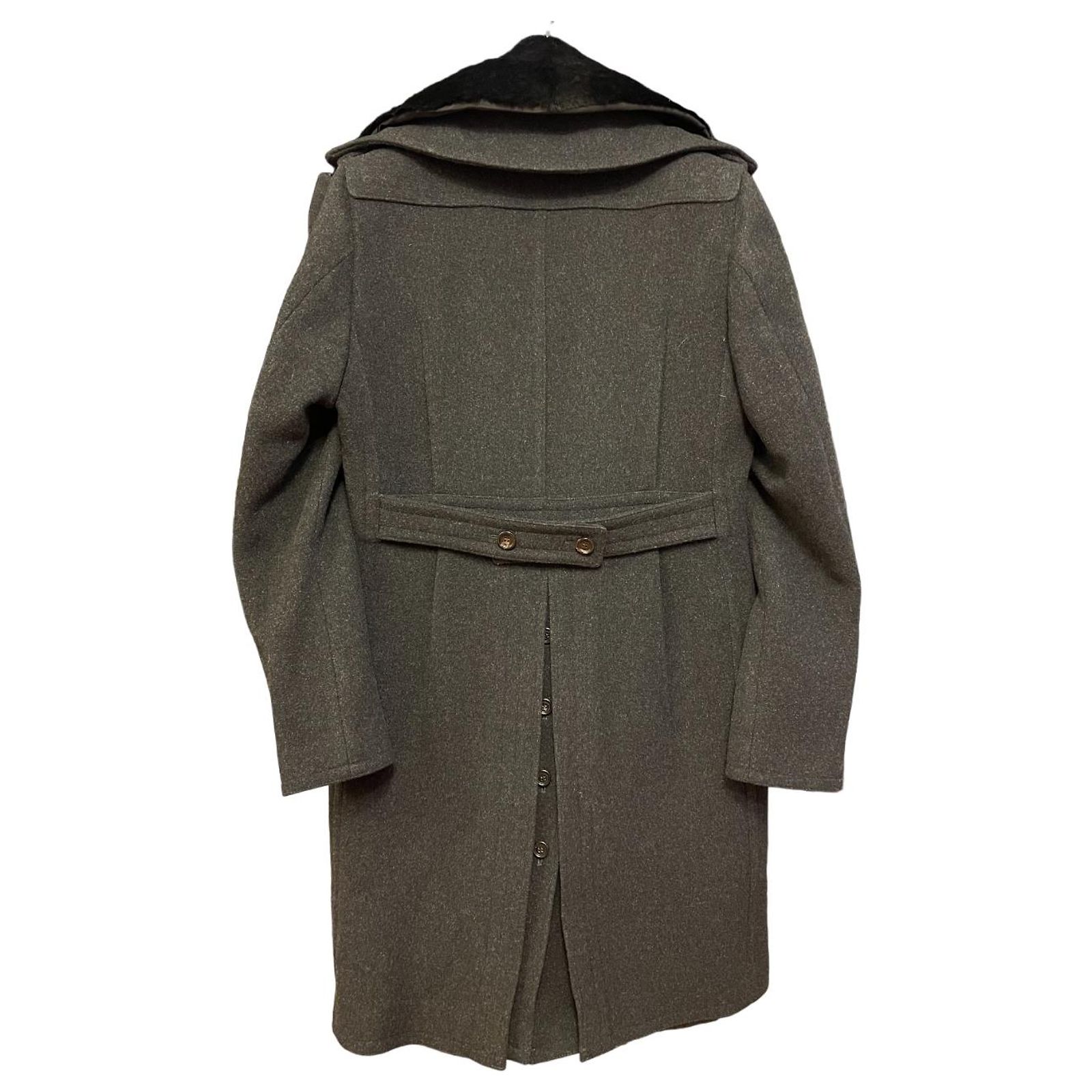 Burberry Prorsum Pre Fall 2011 Coat by Christopher Bailey. Dark