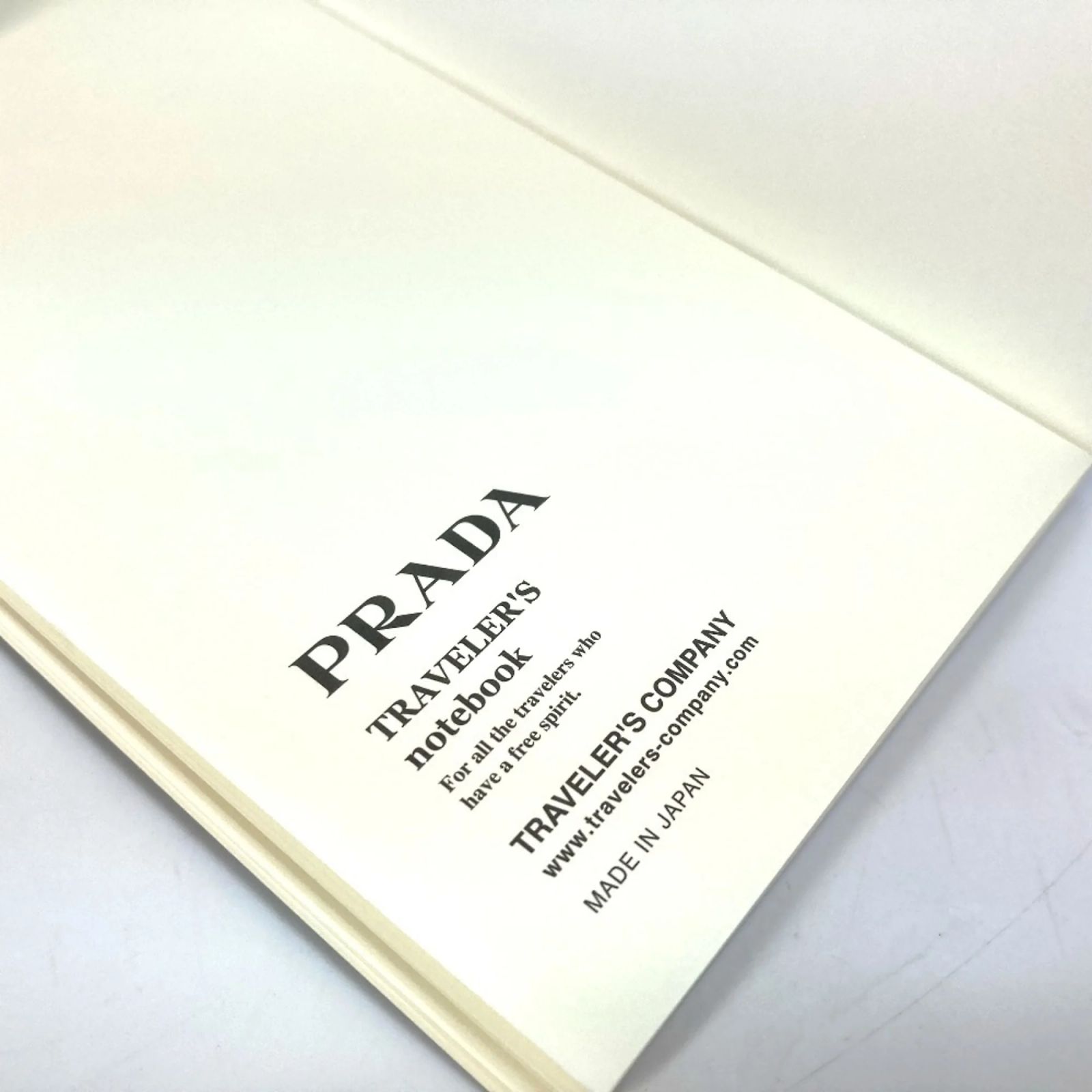 Prada 2AR090 Notebook Memo Pad Traveler