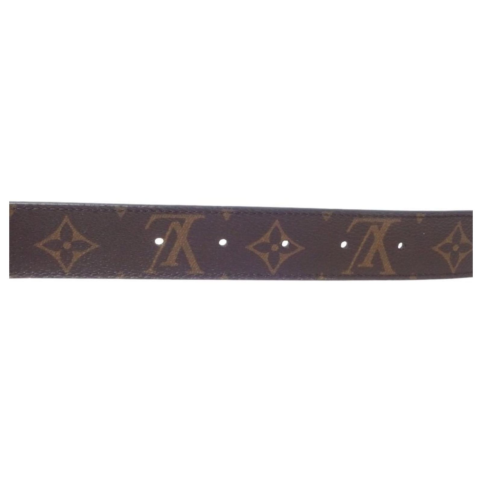 Louis Vuitton Monogram Belt M9453V Santur Brown ref.1573757  display picture 3