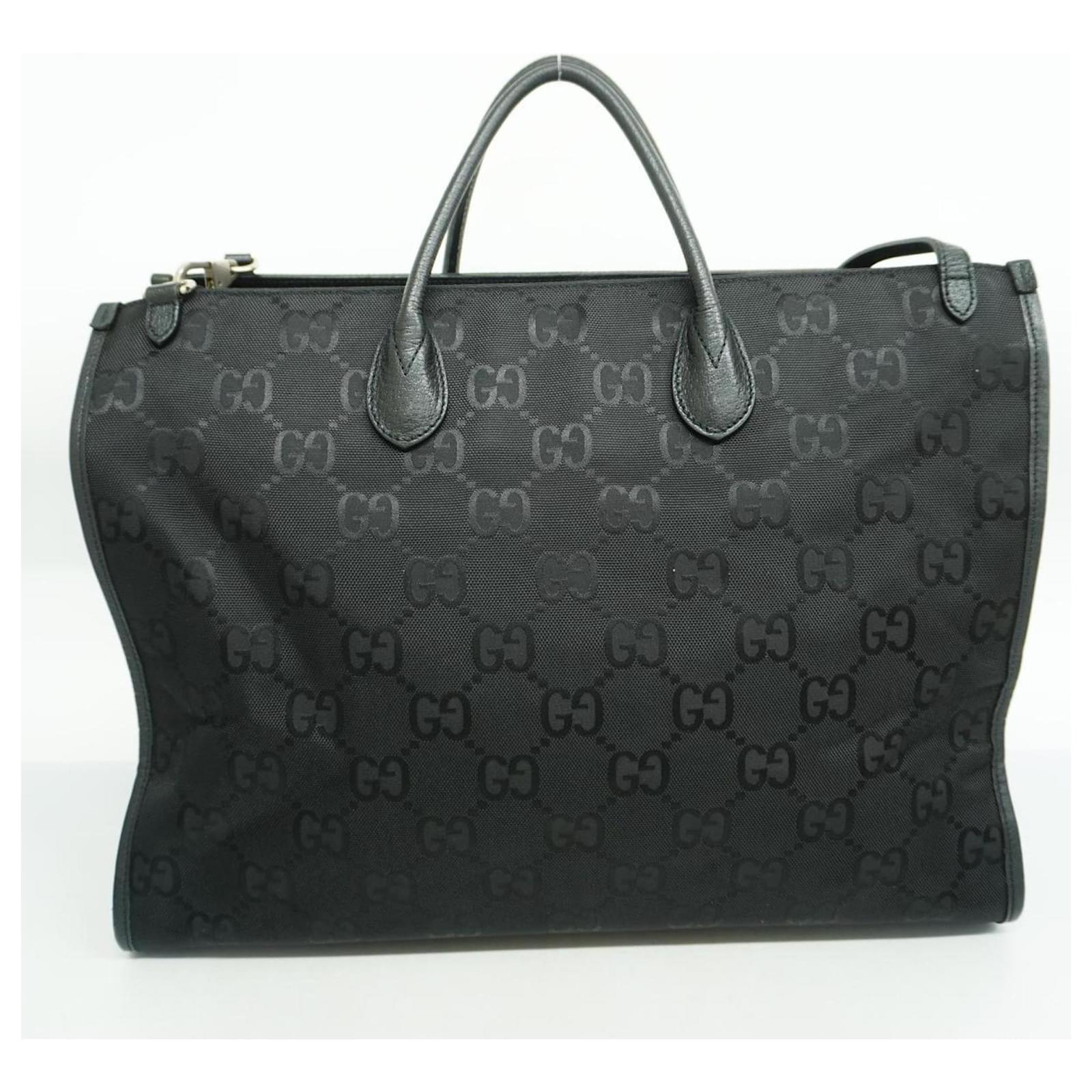 Gucci Off the Grid Handbag Black Cloth ref.JC1573937 (Sold) - Joli