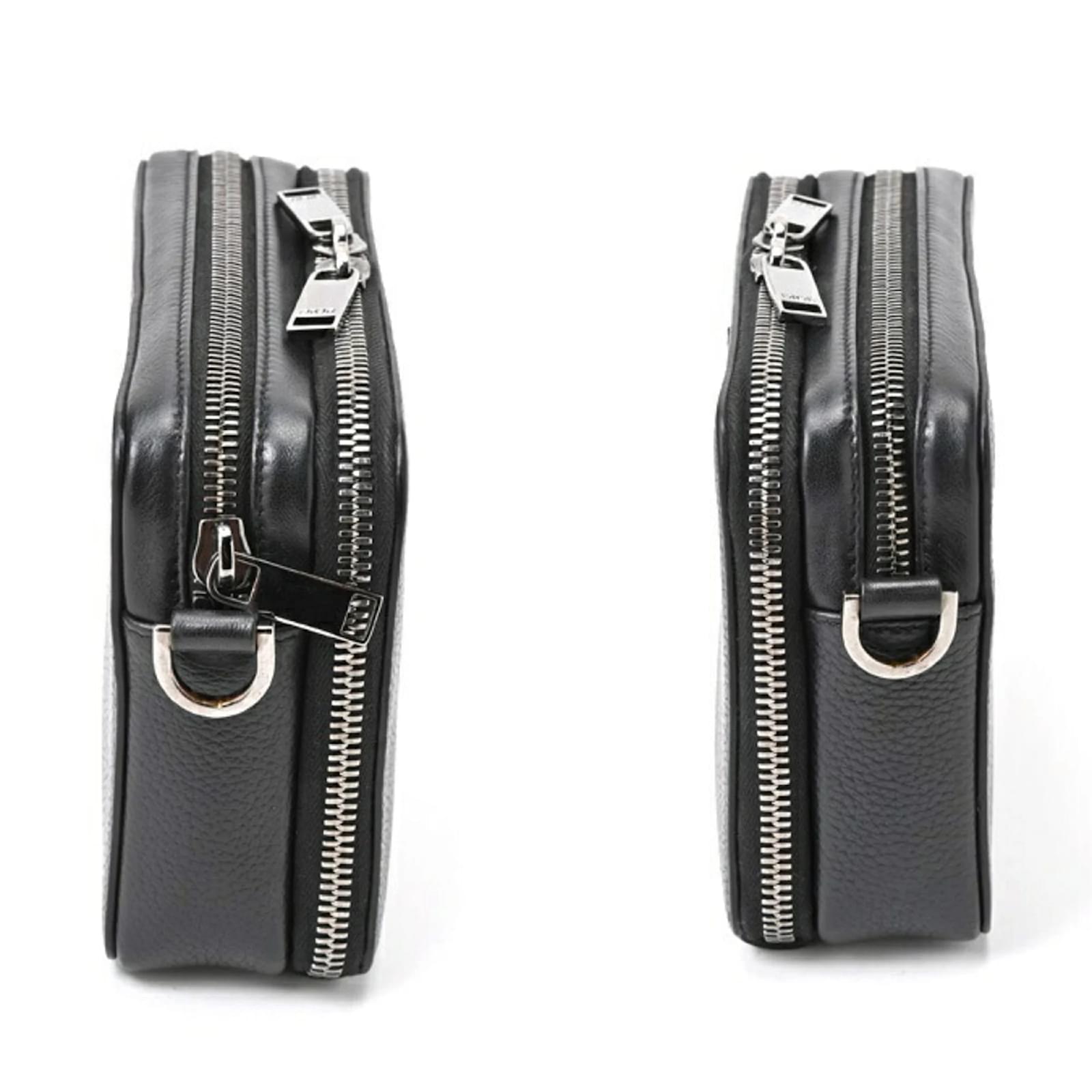 Christian Dior CD Icon Zip Pouch Bag Leather ref.JC1574720 (Sold