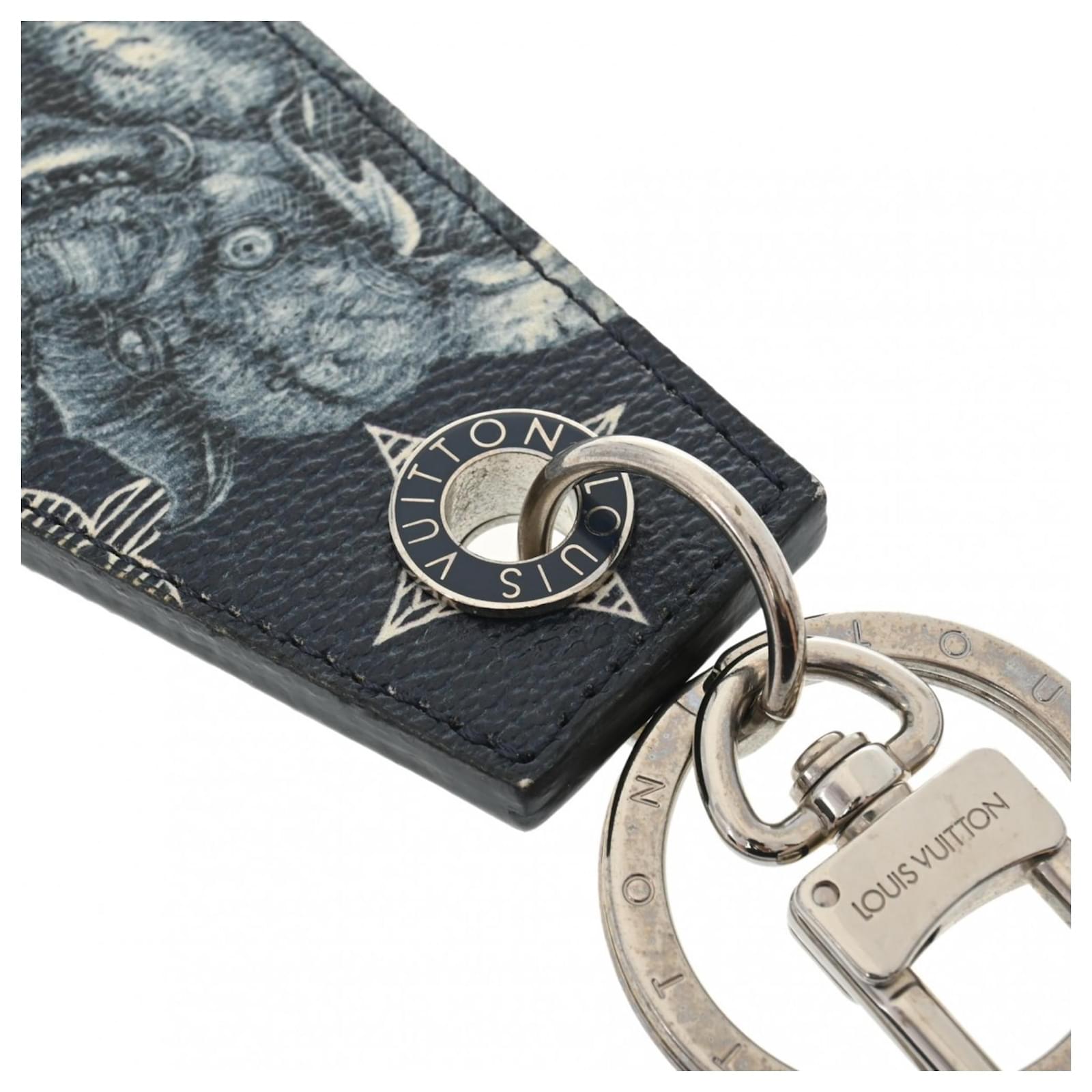 Louis Vuitton Anchappe Chapman Brothers Navy Keychain Navy