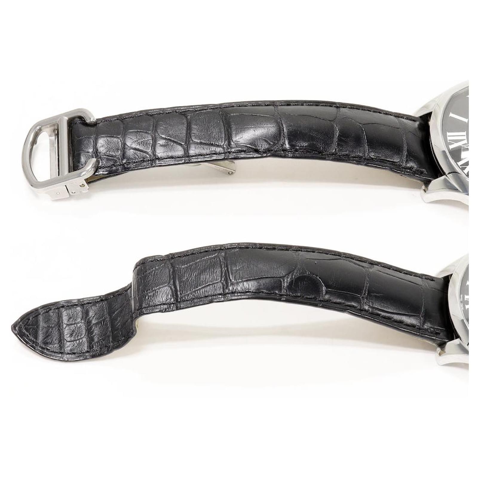 Cartier Black Dial Drive de Cartier Watch WSNM0009 Metal ref