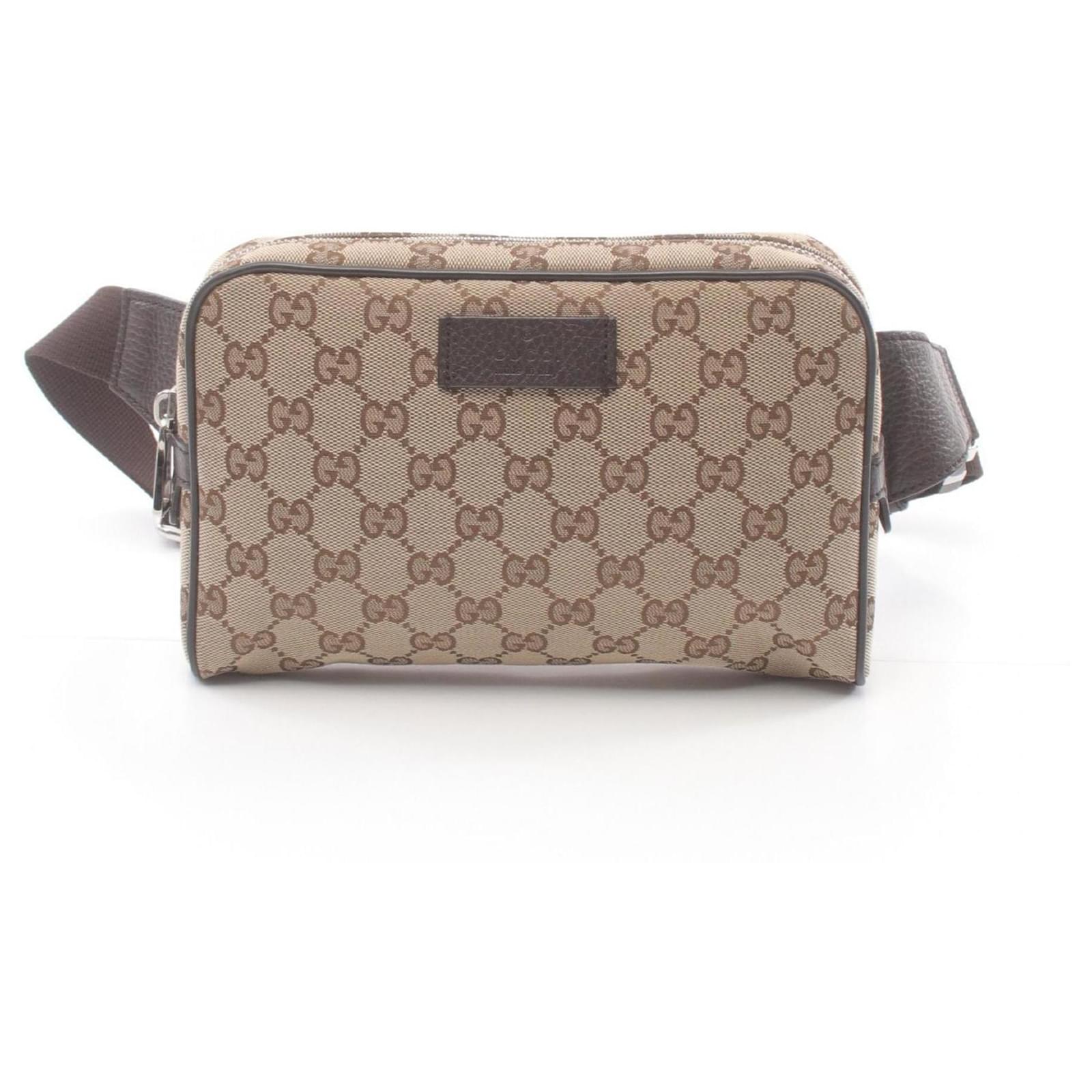 Gucci Bauchtasche Beige Gucci Eden Belt Bag Beige/Ebony In Canvas