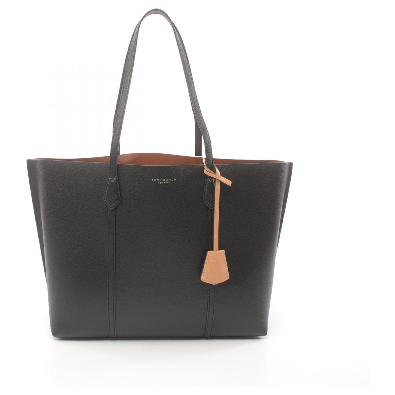 perry leather tote