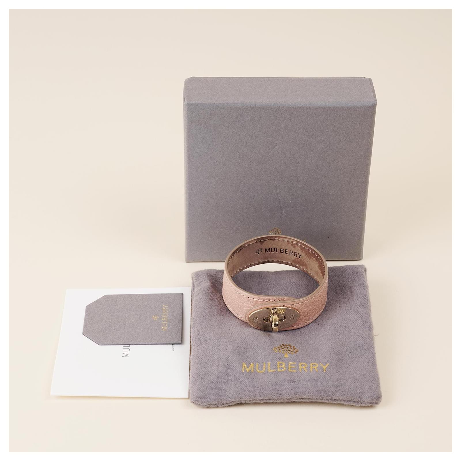 Mulberry Bayswater Bracelet Pink Leather Joli Closet
