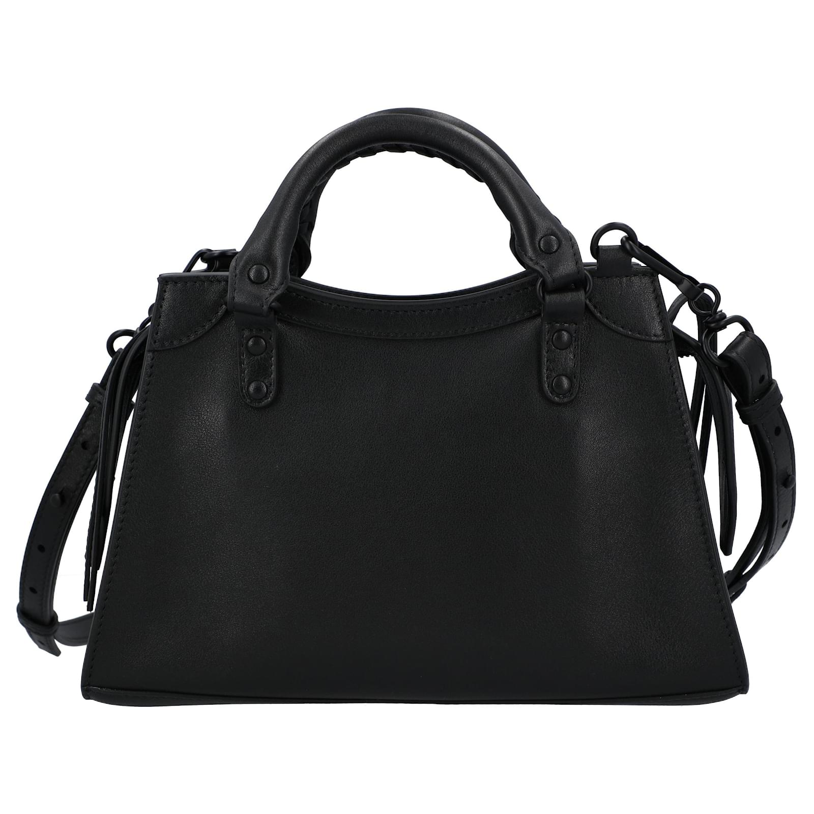 ショルダーバッグ・ポシェット Balenciaga Neo Classic City Xs Leather Handbag Black Balenciaga Neo Classic City Xs Leather Handbag Black Pony