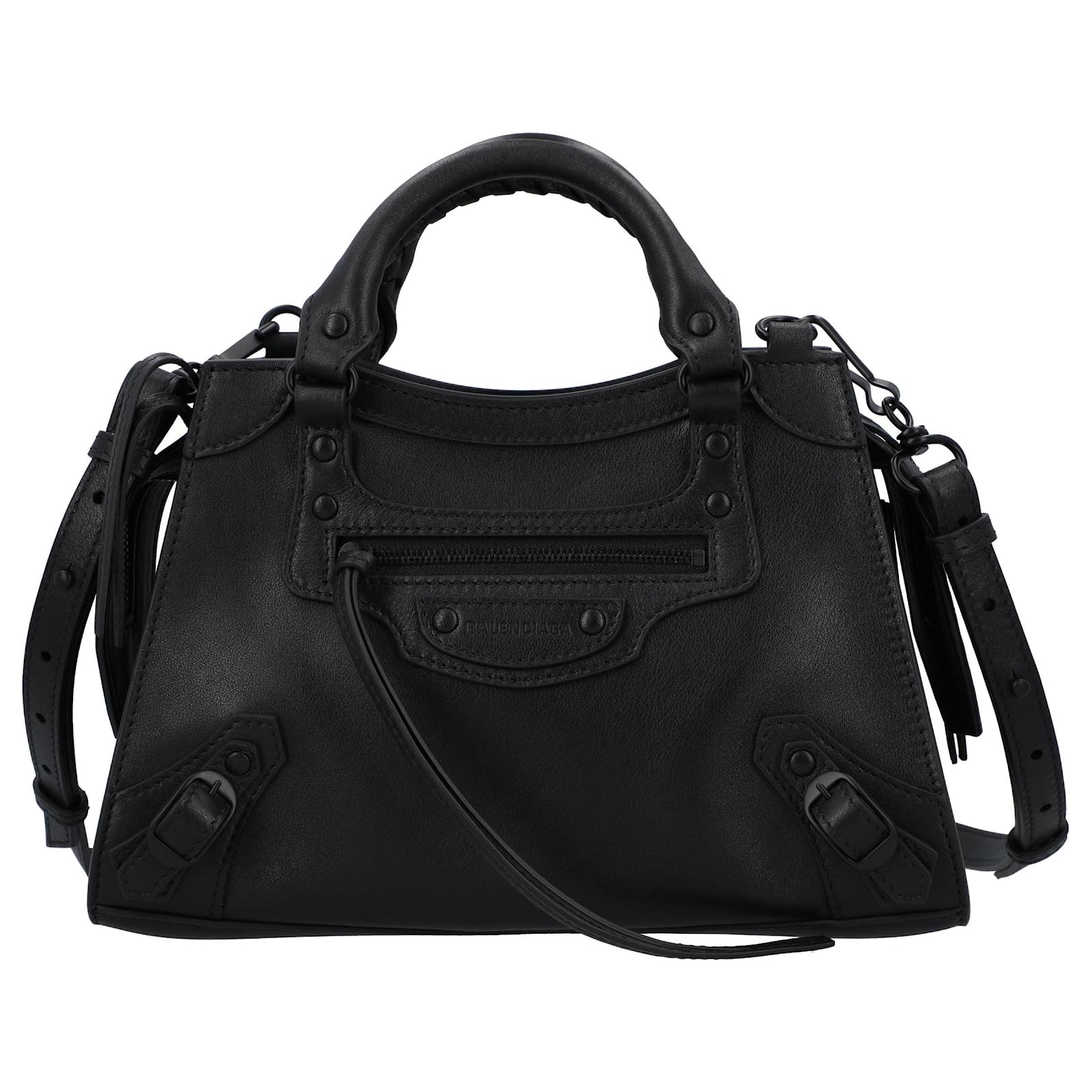 ショルダーバッグ・ポシェット Balenciaga Neo Classic City Xs Leather Handbag Black Balenciaga Neo Classic City Xs Leather Handbag Black Pony
