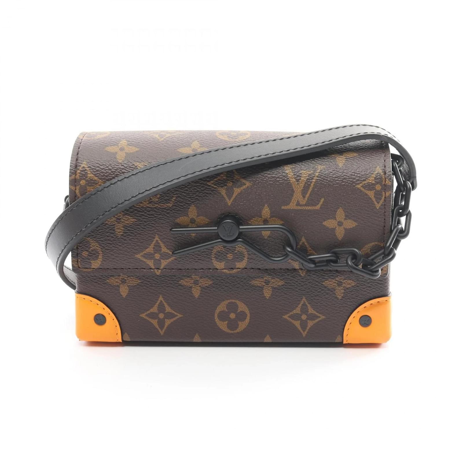 【ゆー出品】LOUIS VUITTON　ショルダーバッグ Louis Vuitton Steamer Wearable Wallet Shoulder Bag Brown Orange