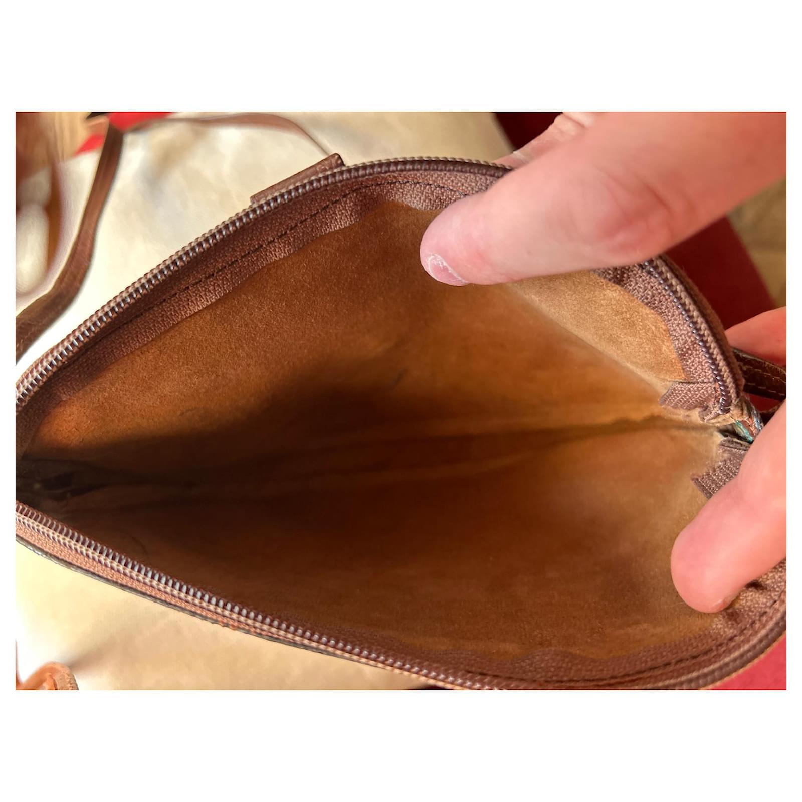 La Bagagerie Shoulder bag Brown Leather ref.1588806 - Joli