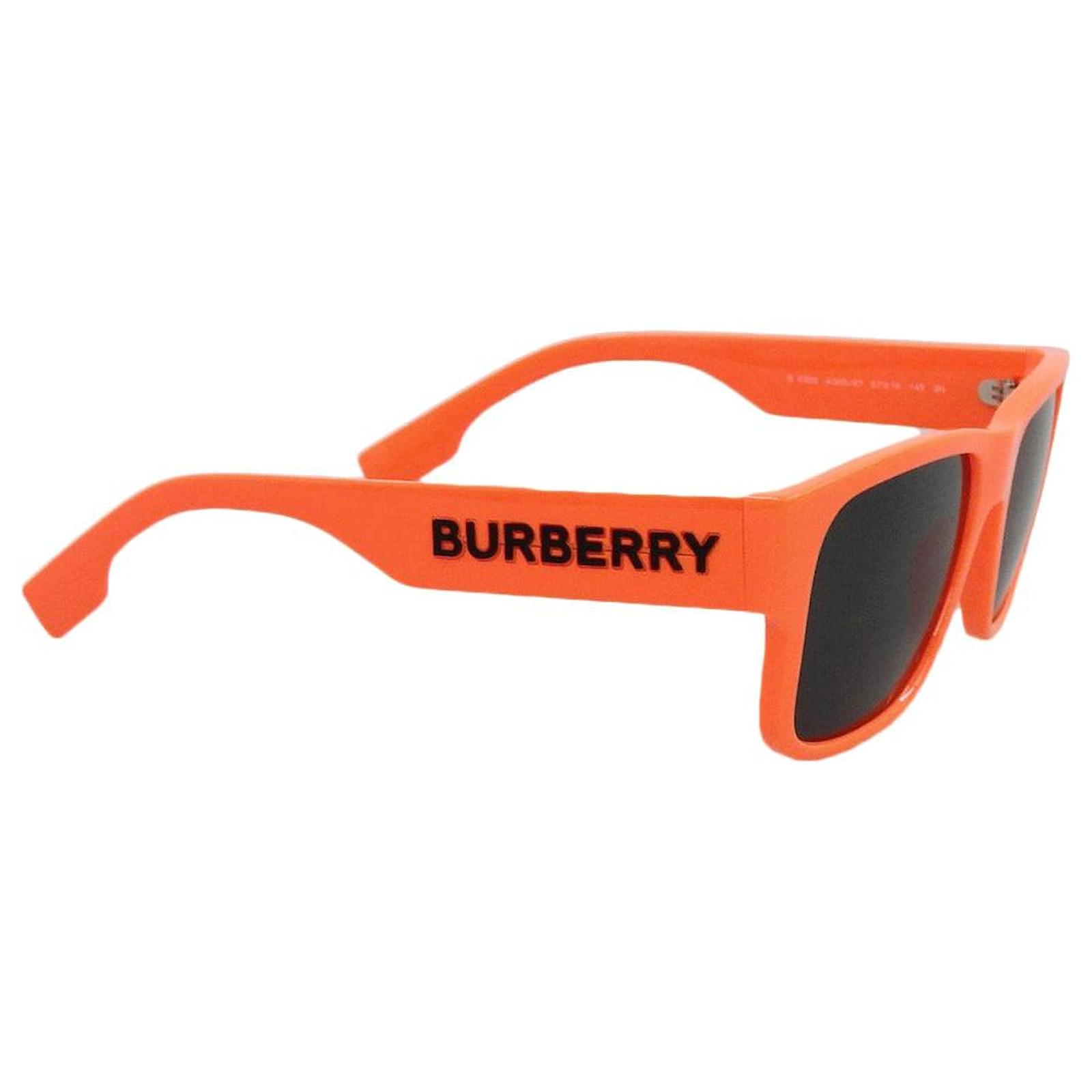 BURBERRY オレンジ サングラス ケース付き　新品未使用 Burberry Neon Orange Sunglasses B4358 Plastic ref.1589330 - Joli