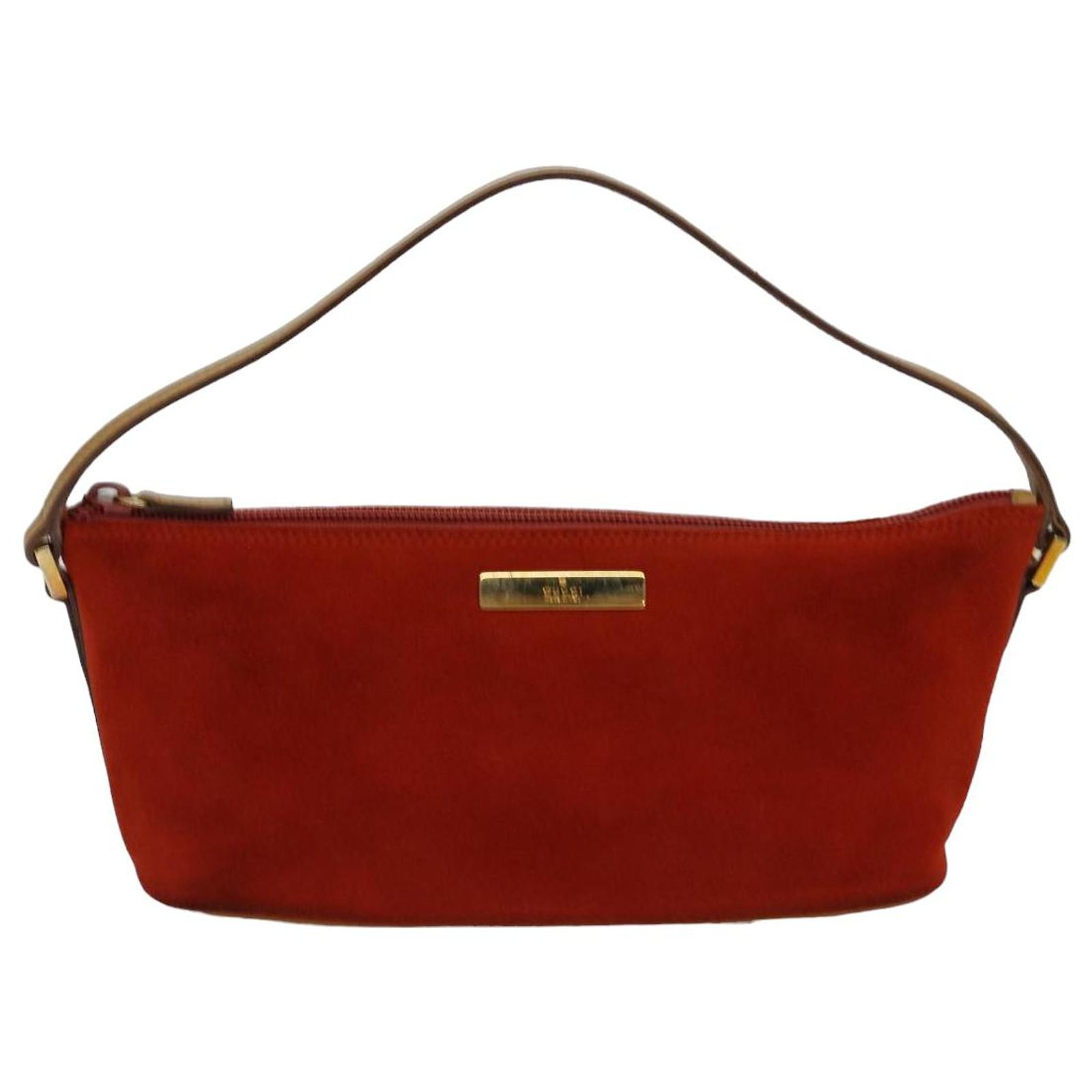 Gucci Accessory Pouch Suede Orange ref.JC1590401 (Sold) - Joli Closet