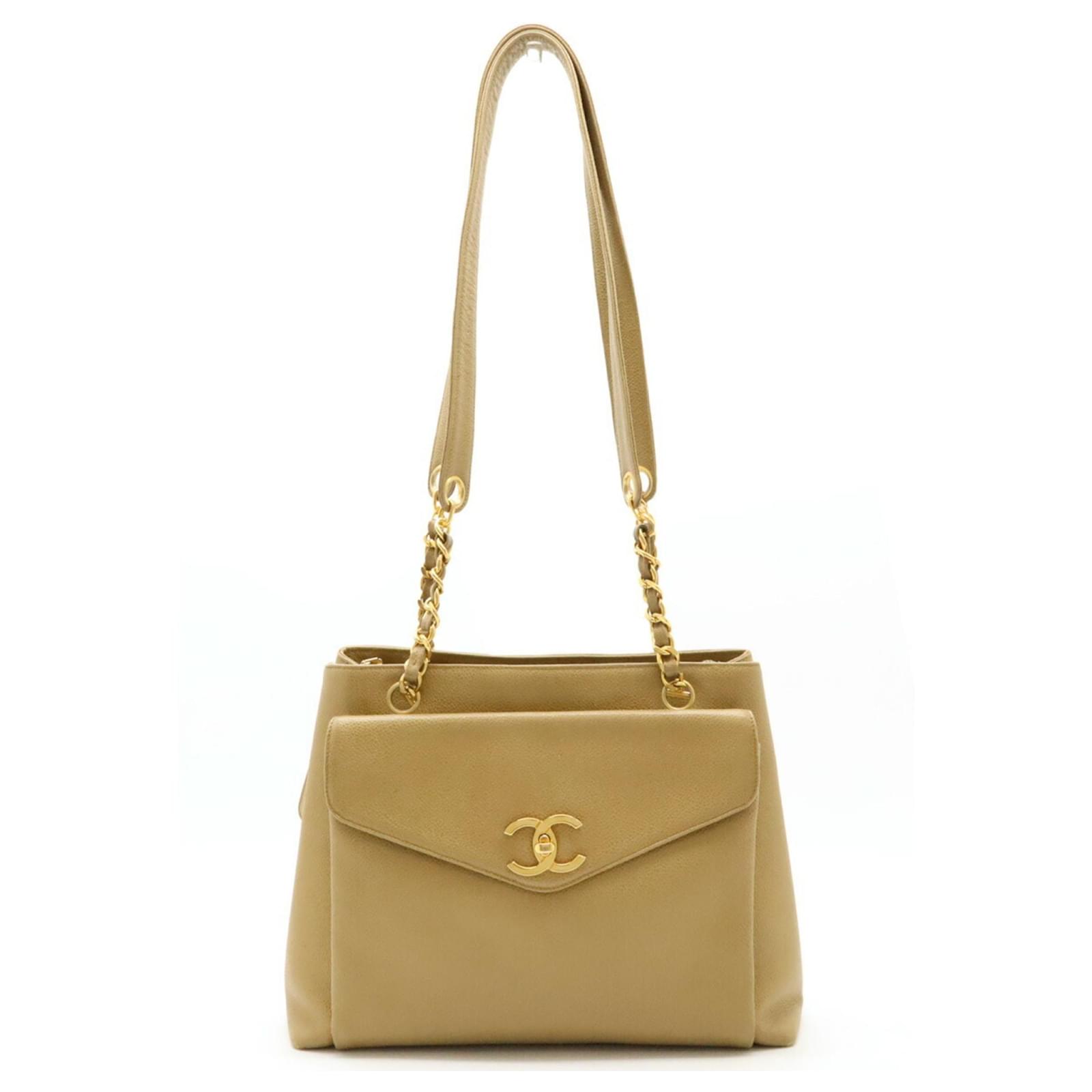 バッグ CHANEL MATELASSE COCO CHAIN TOTE BAG Bailey's Certified Pre-Owned Chanel Matelasse Caviar Skin