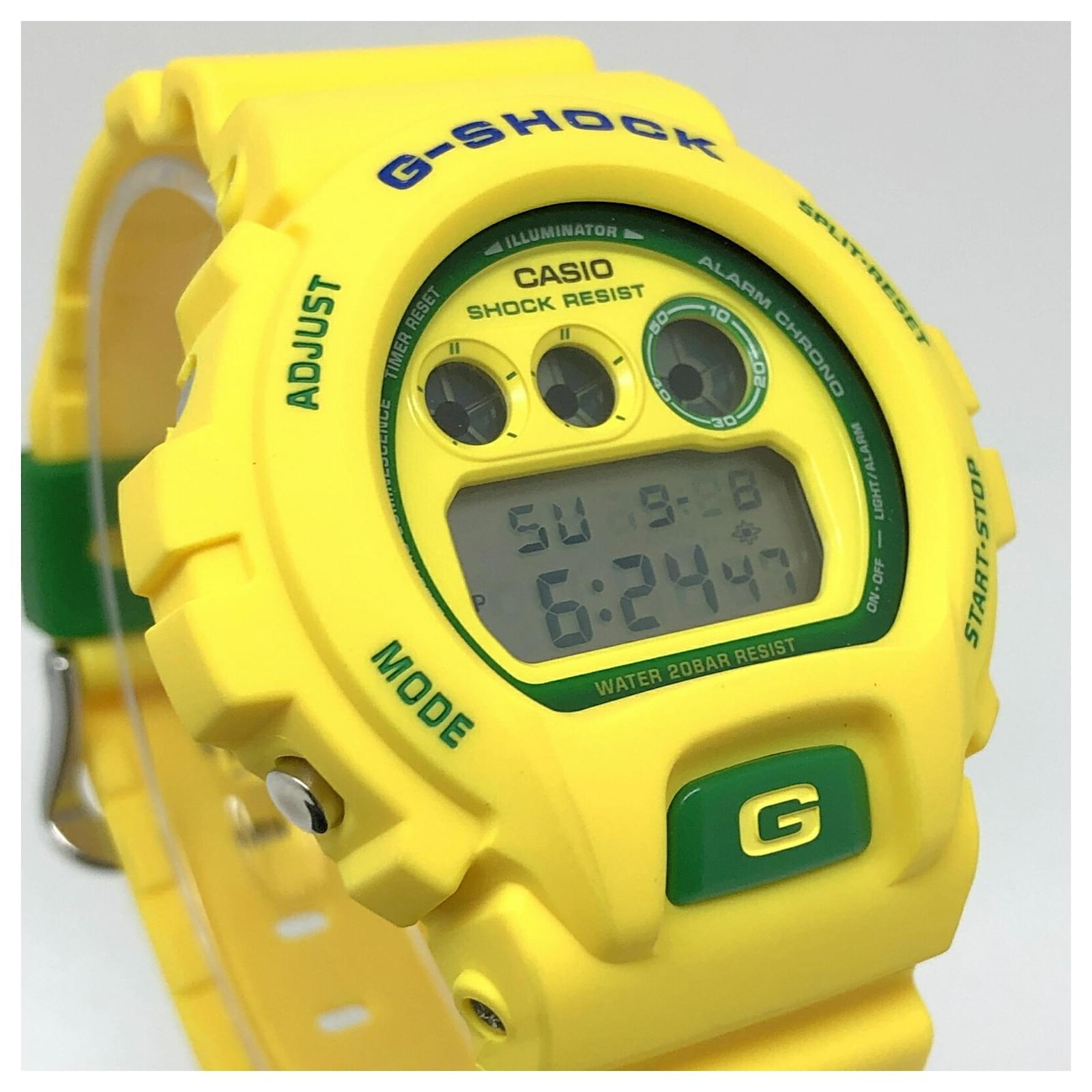 CASIO DW-6900WCJ-9JR FIFAワールドカップ イエロー CASIO DW-6900WCJ-9JR FIFAワールドカップ イエロー - メルカリ