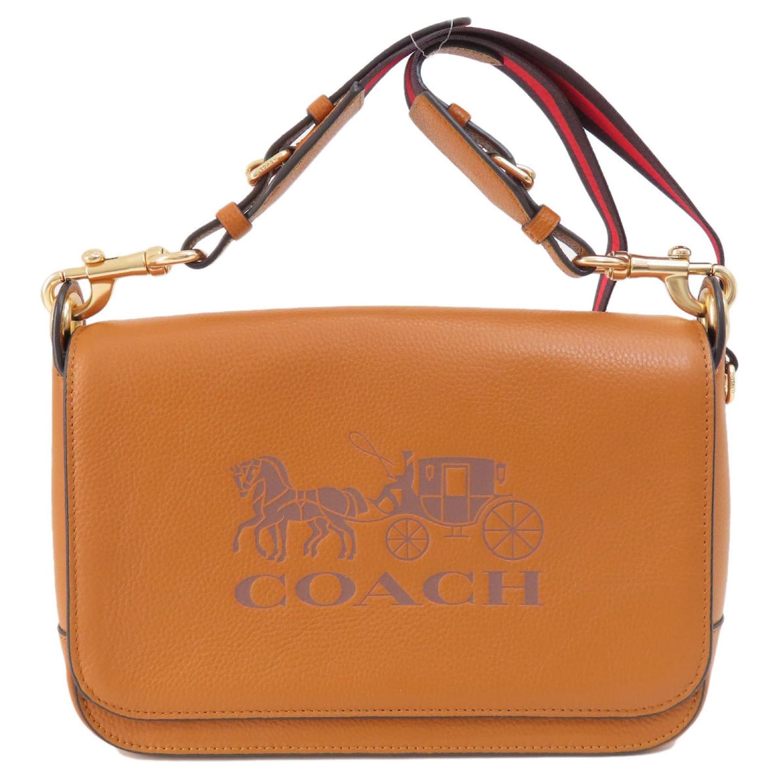 Coach F72703 Horse and Carriage Shoulder Bag Brown Leather ref