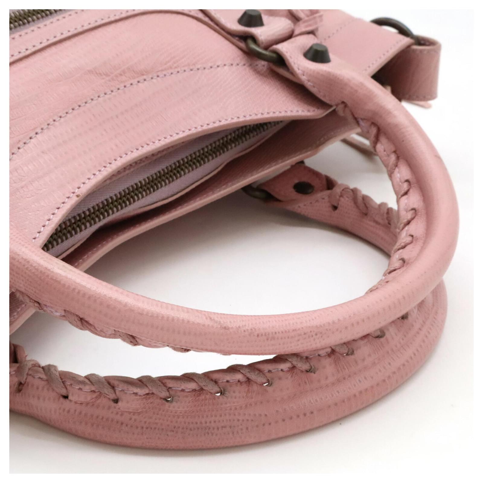 バッグ Balenciaga The First Shoulder Bag Pink BALENCIAGA The First Hand Bag 2Way Pink Shoulder Bag Mirror